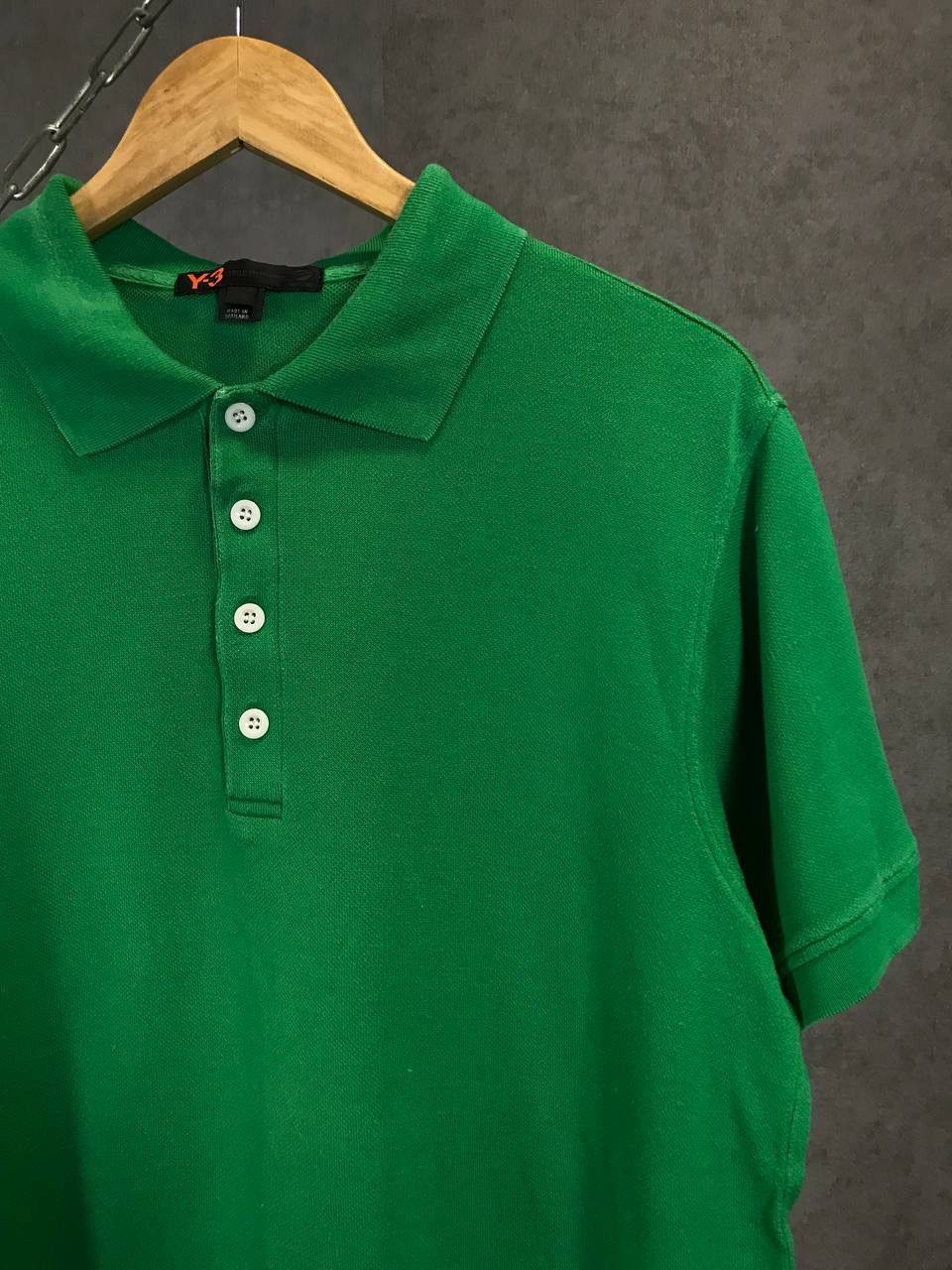 Yohji Yamamoto Y-3 Yohji Yamamoto x Adidas designer big logo polo tee Size US L / EU 52-54 / 3 - 5 Thumbnail