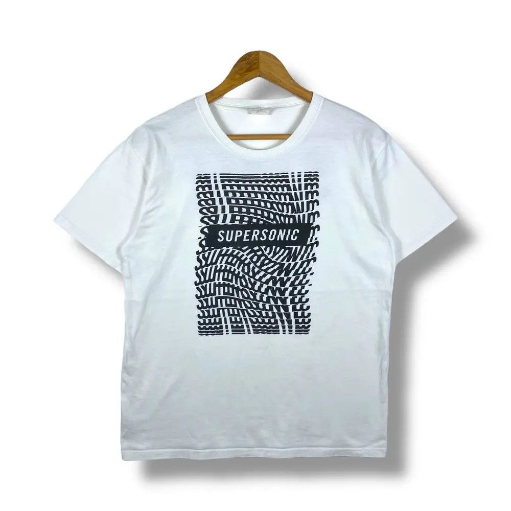 Japanese Brand Japanese Brand SHIPS SUPERSONIC Staff Graphic Tee Shirt Size US L / EU 52-54 / 3 - 1 Thumbnail
