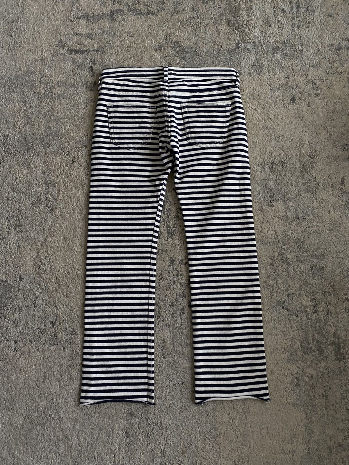 Comme des Garcons Junya Watanabe Man - AD2003 Striped Sailor Pant Size US 32 / EU 48 - 3 Thumbnail