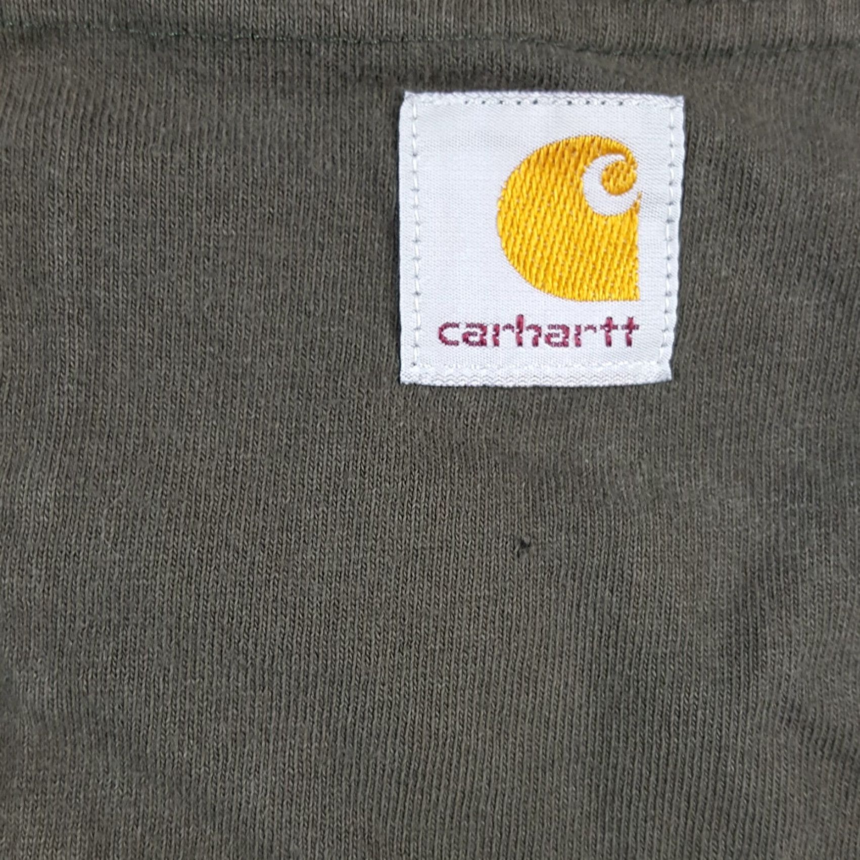 Carhartt VINTAGE Carhartt Pocket Tee Mens 2XLT T-Shirt Black Gray Short Sleeve Crew Neck Workwear 90s Grunge Vintage Y2K Skater Size US XXL / EU 58 / 5 - 4 Thumbnail