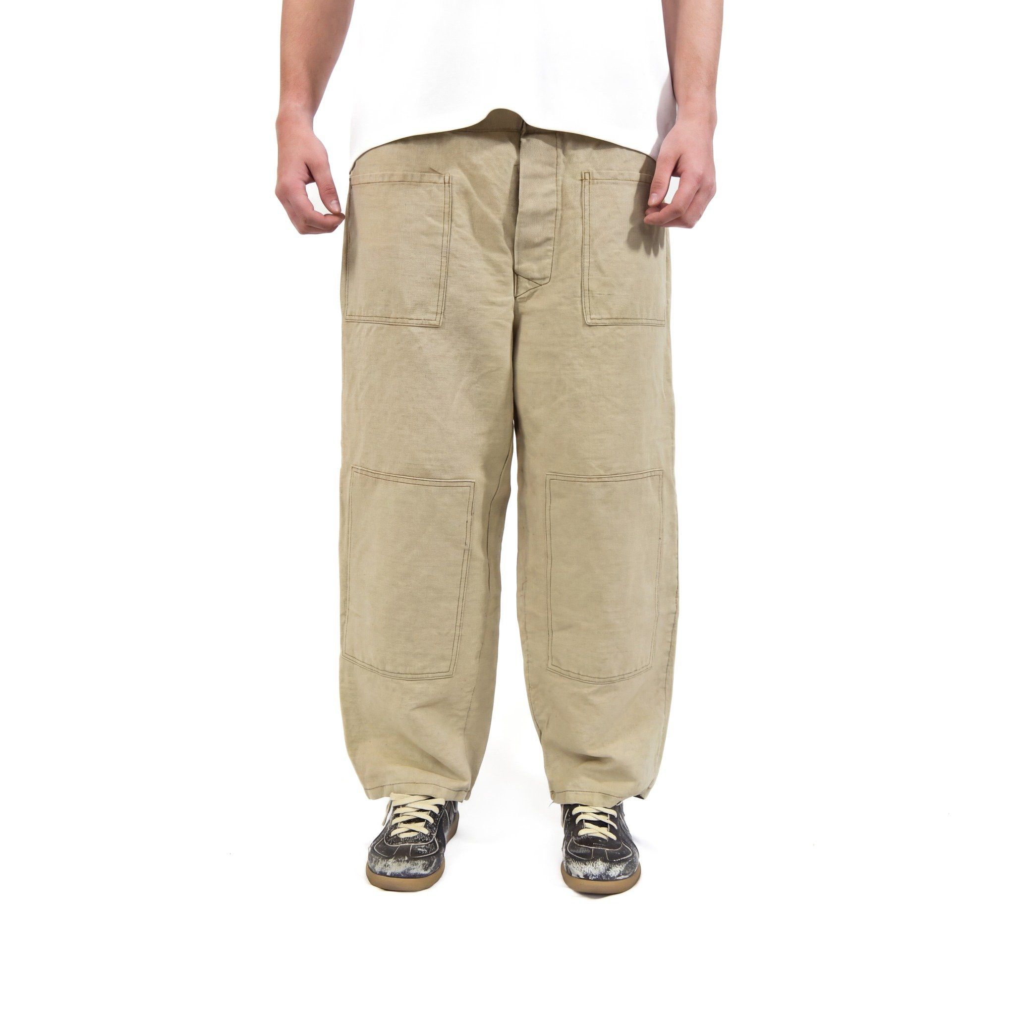 Vintage Vintage 70s French Linen Pants Size US 34 / EU 50 - 3 Thumbnail