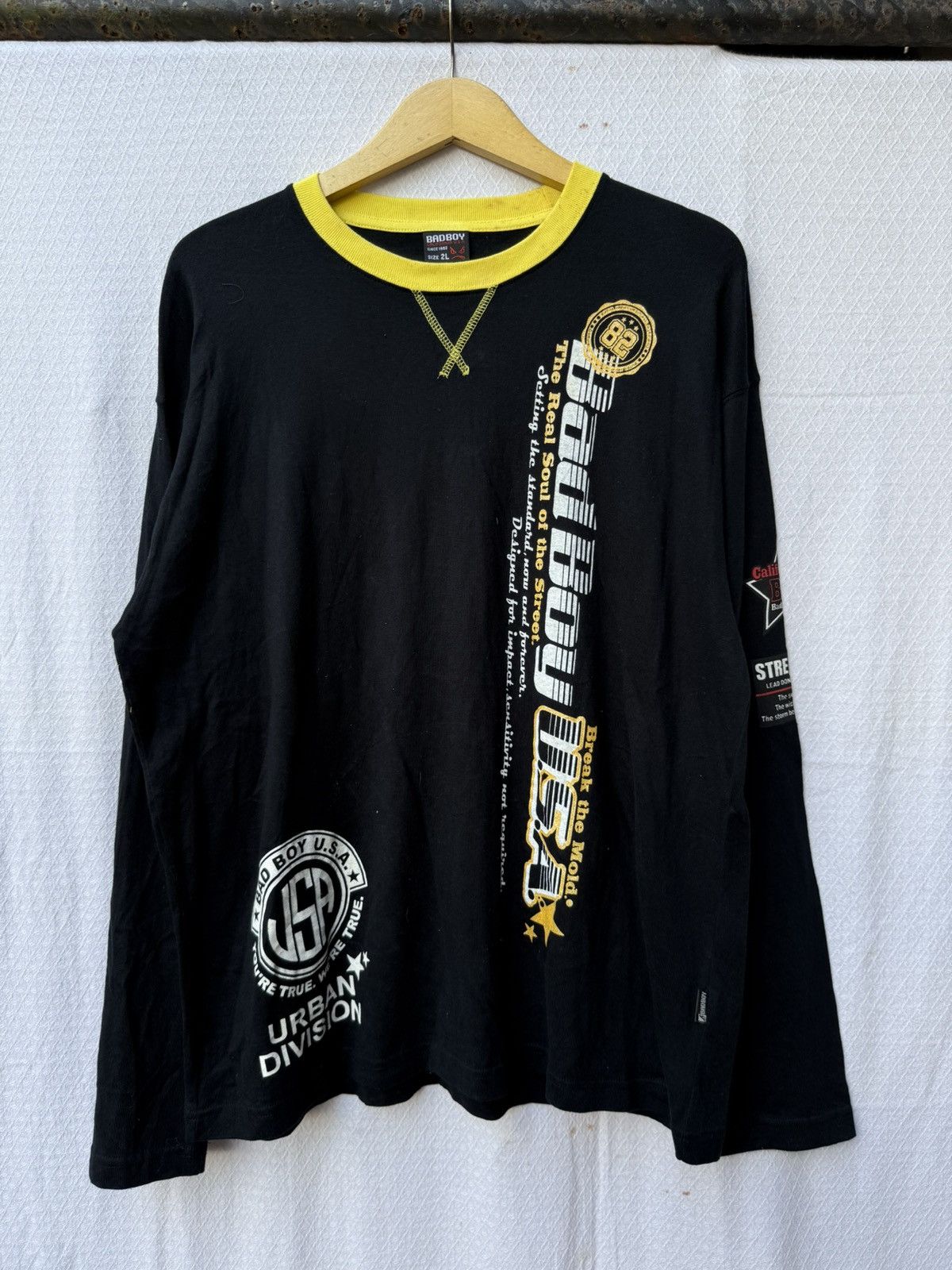 Hysteric Glamour Badboy Japanese Gothic Poem Y2k Longsleeve Size US XL / EU 56 / 4 - 1 Thumbnail