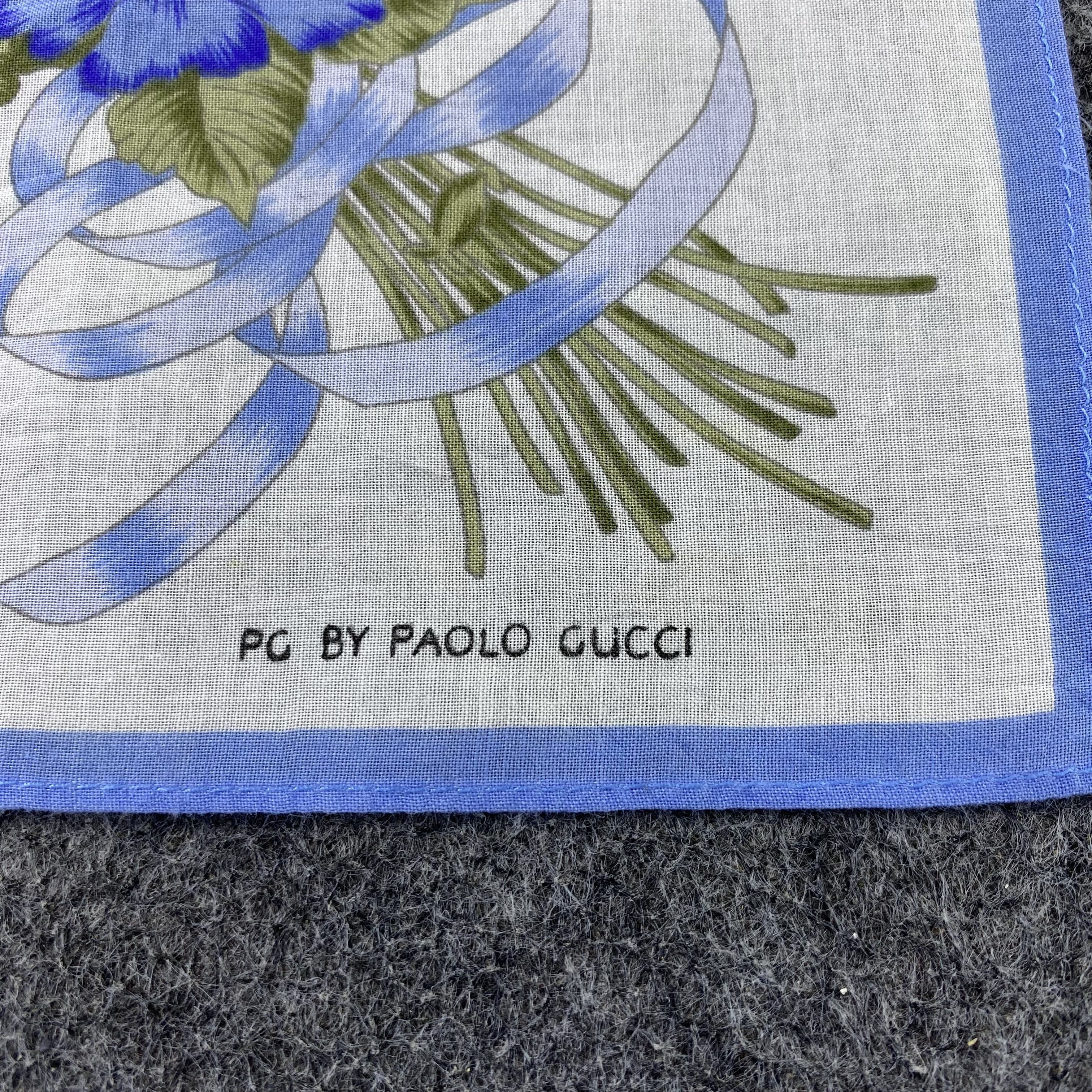 Paolo Gucci Paolo Gucci Handkerchief / Bandana / Neckerchief-B1387 Size ONE SIZE - 7 Thumbnail
