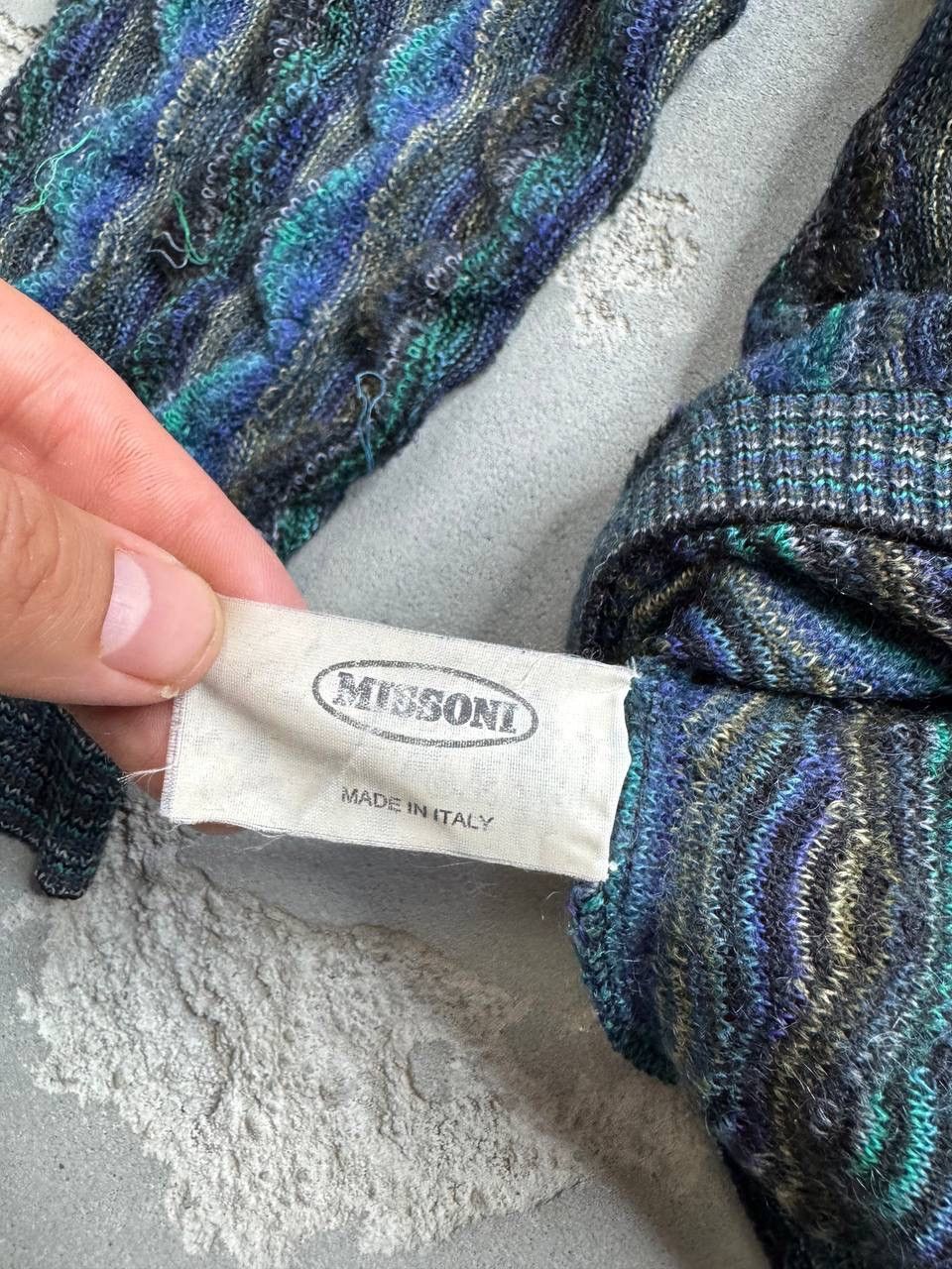 Missoni Missoni Sport Knitted Pattern Cardigan Size US L / EU 52-54 / 3 - 4 Thumbnail