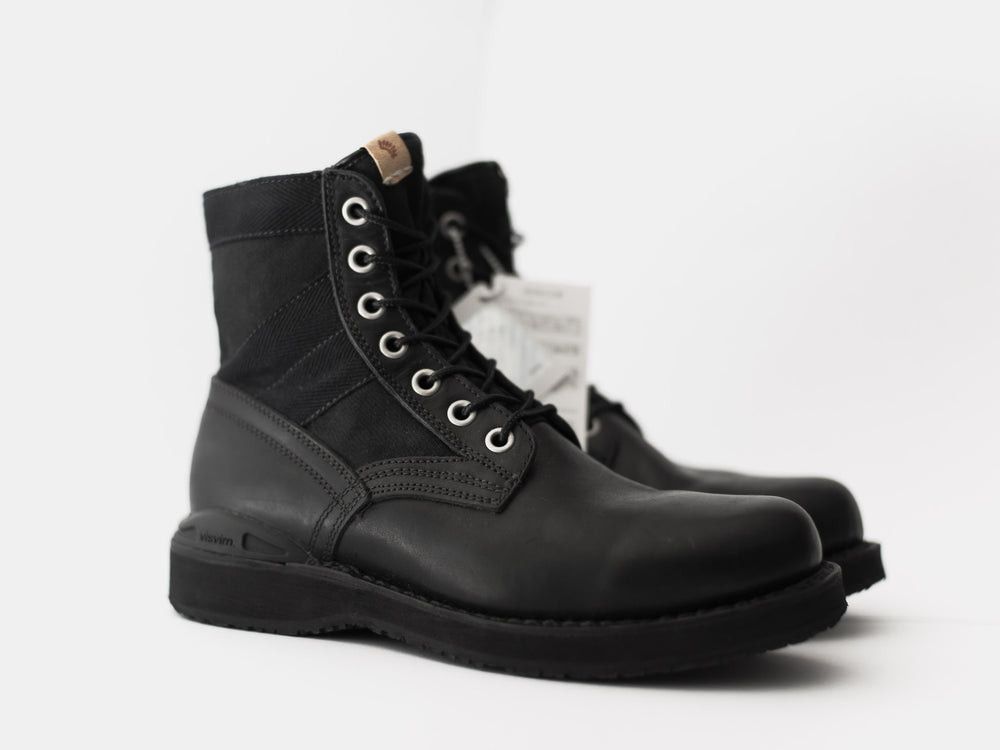 Visvim Visvim AW15 - 7 Hole Folk Boots - Black - size 10-10.5 Size US 10 / EU 43 - 1 Thumbnail