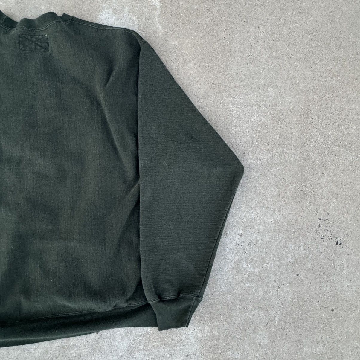 Nike × Stussy Vintage 90s Earth Tone Green Michigan State Crewneck Boxy XL Size US XL / EU 56 / 4 - 10 Thumbnail