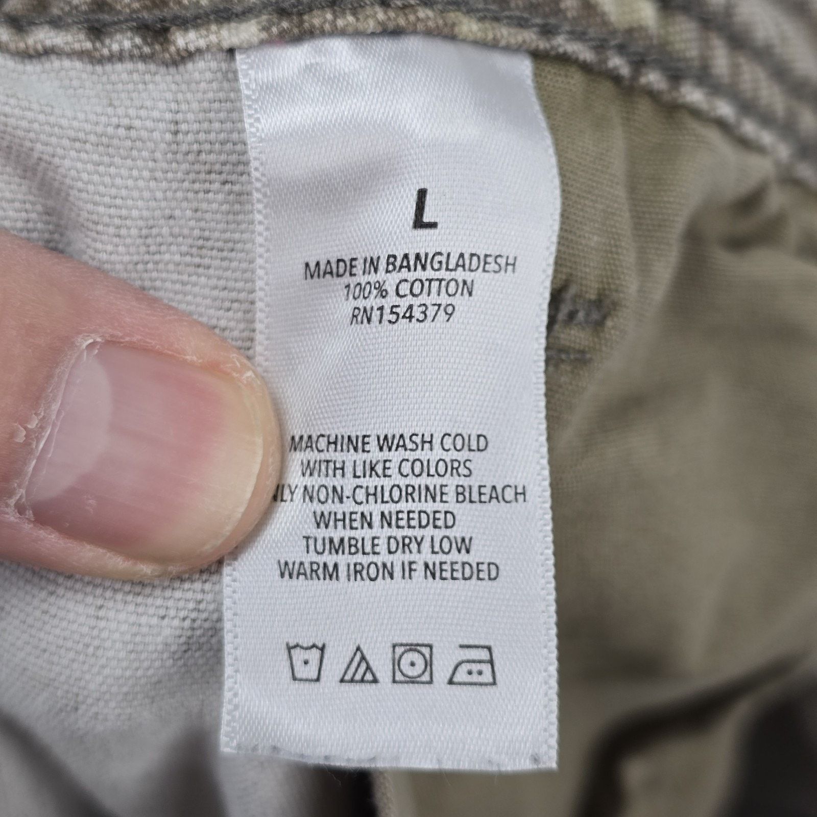 Aeropostale Aeropostale Carpenter Pants Men's Large 36x28 Camo Y2K Baggy Size US 36 / EU 52 - 6 Thumbnail
