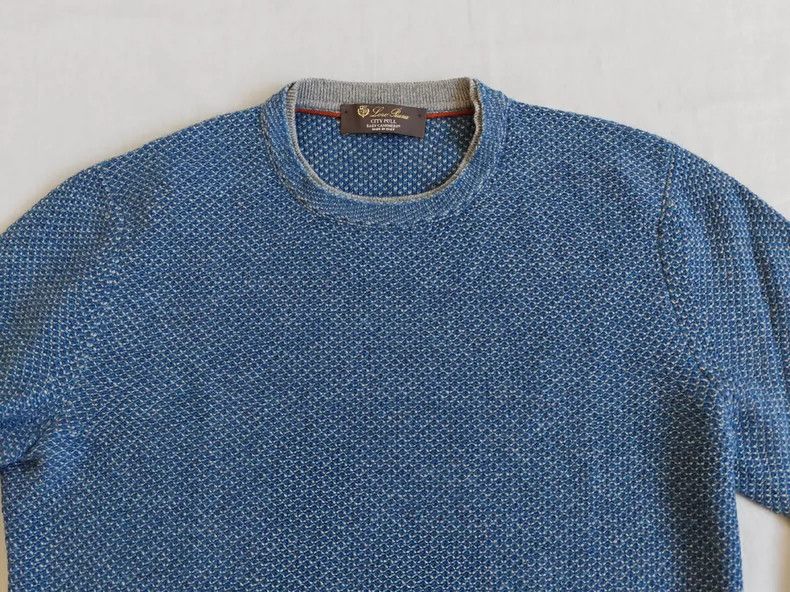 Loro Piana LORO PIANA size46 Small cashmere sweater knitwear Size US S / EU 44-46 / 1 - 2 Thumbnail