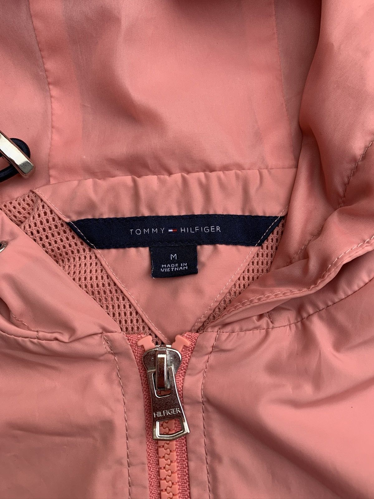 Tommy Hilfiger Tommy Hilfiger Full-Zip Hooded Rain Coat/Windbreaker Jacket Size M / US 6-8 / IT 42-44 - 7 Thumbnail
