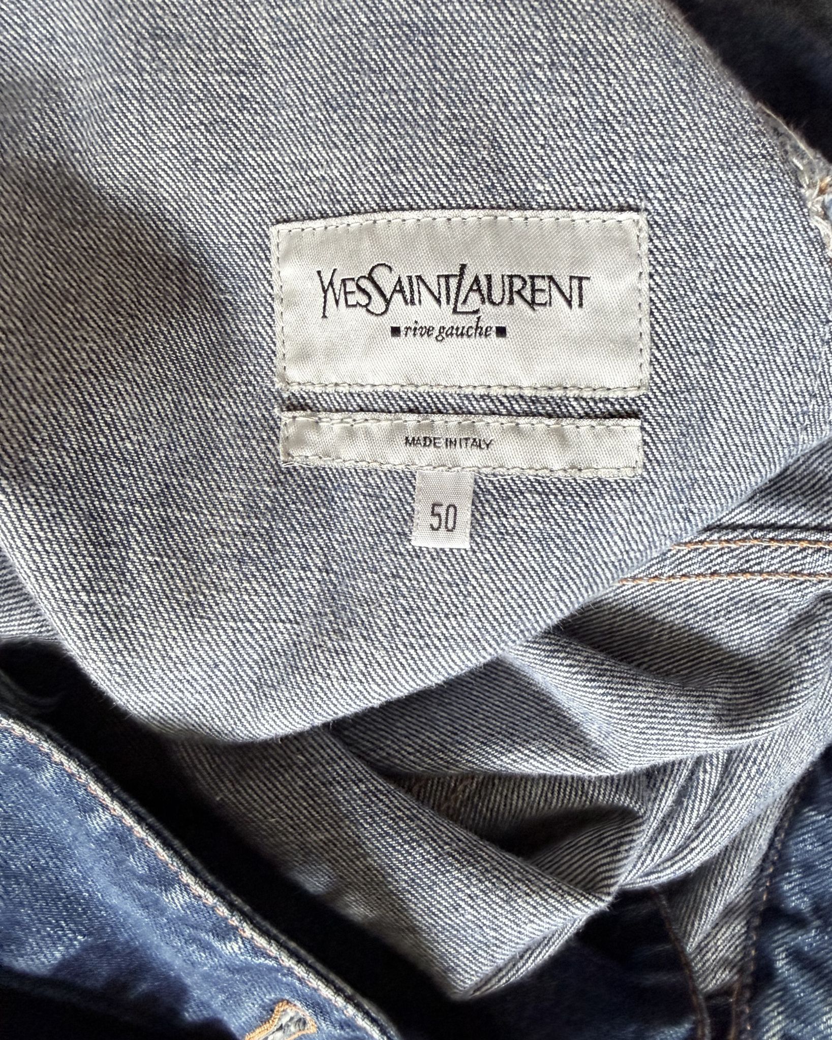 Yves Saint Laurent Yves Saint Laurent By Tom Ford Denim Jacket Size US M / EU 48-50 / 2 - 5 Thumbnail