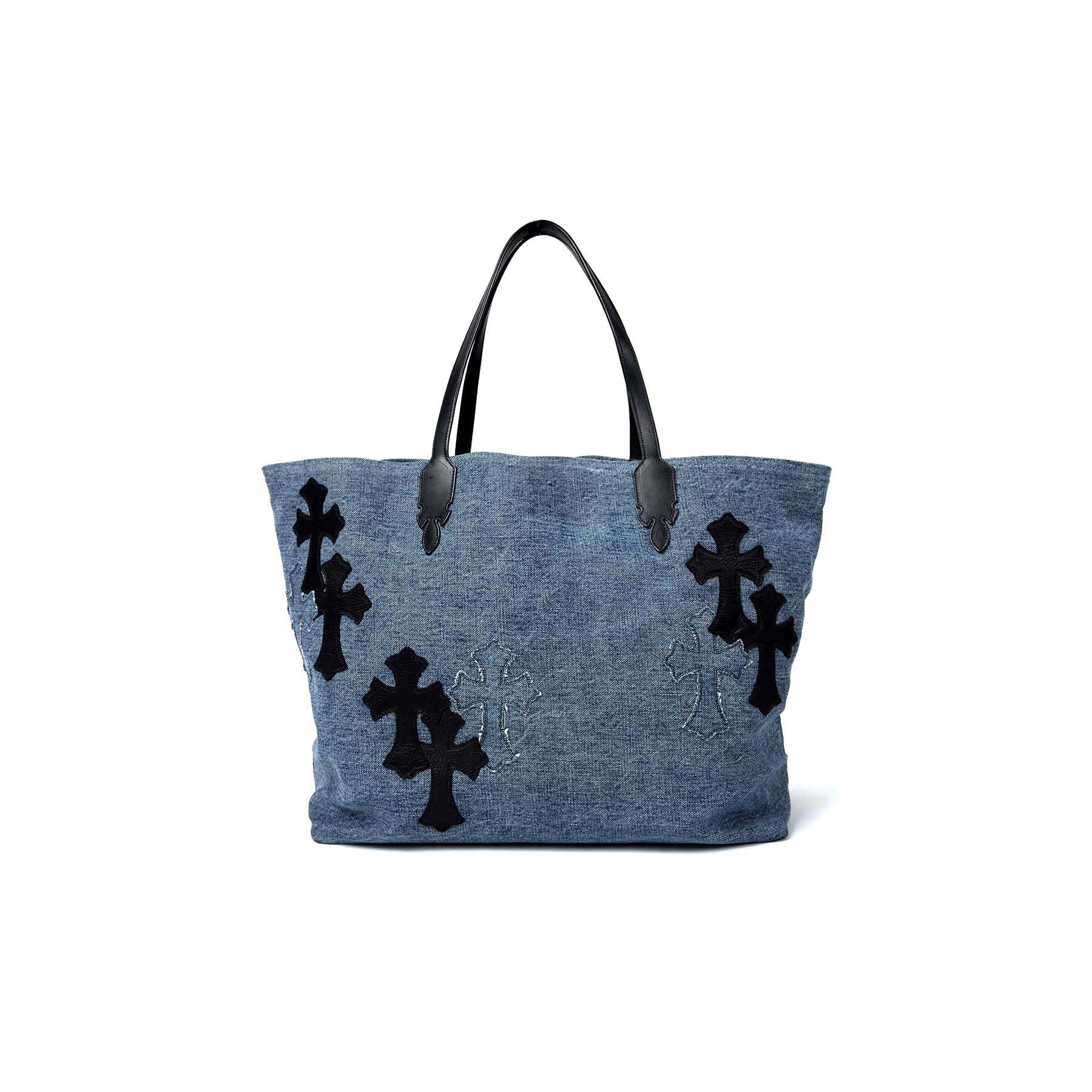 Chrome Hearts Chrome Hearts Denim&Leather Cross Patch Bag Size ONE SIZE - 1 Thumbnail