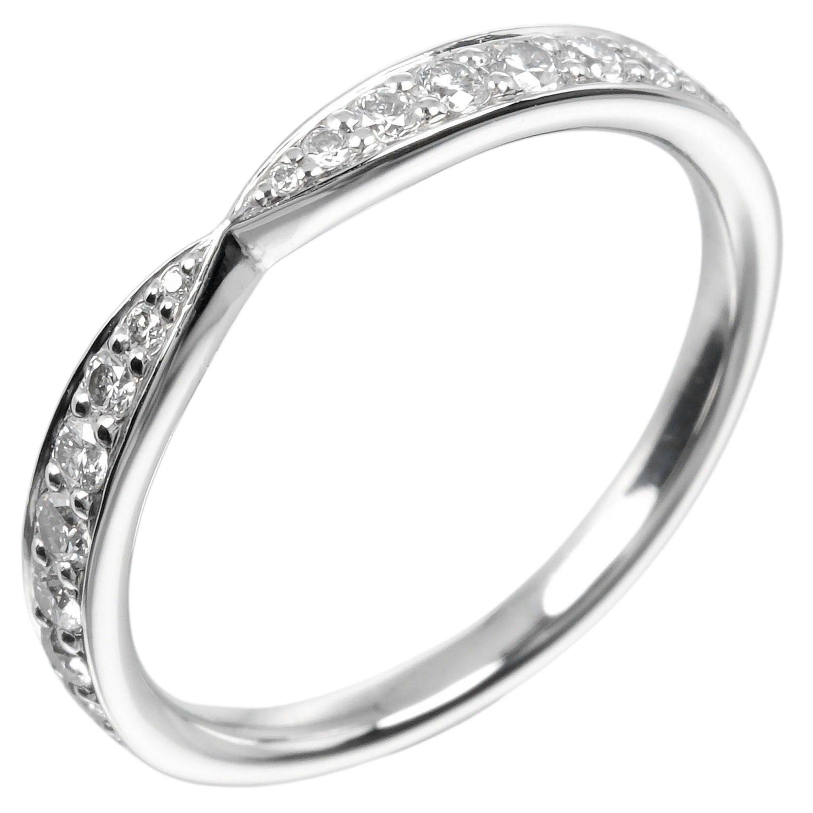 Tiffany & Co. Tiffany & Co. Harmony Band Ring Platinum and Diamonds Size ONE SIZE - 1 Thumbnail