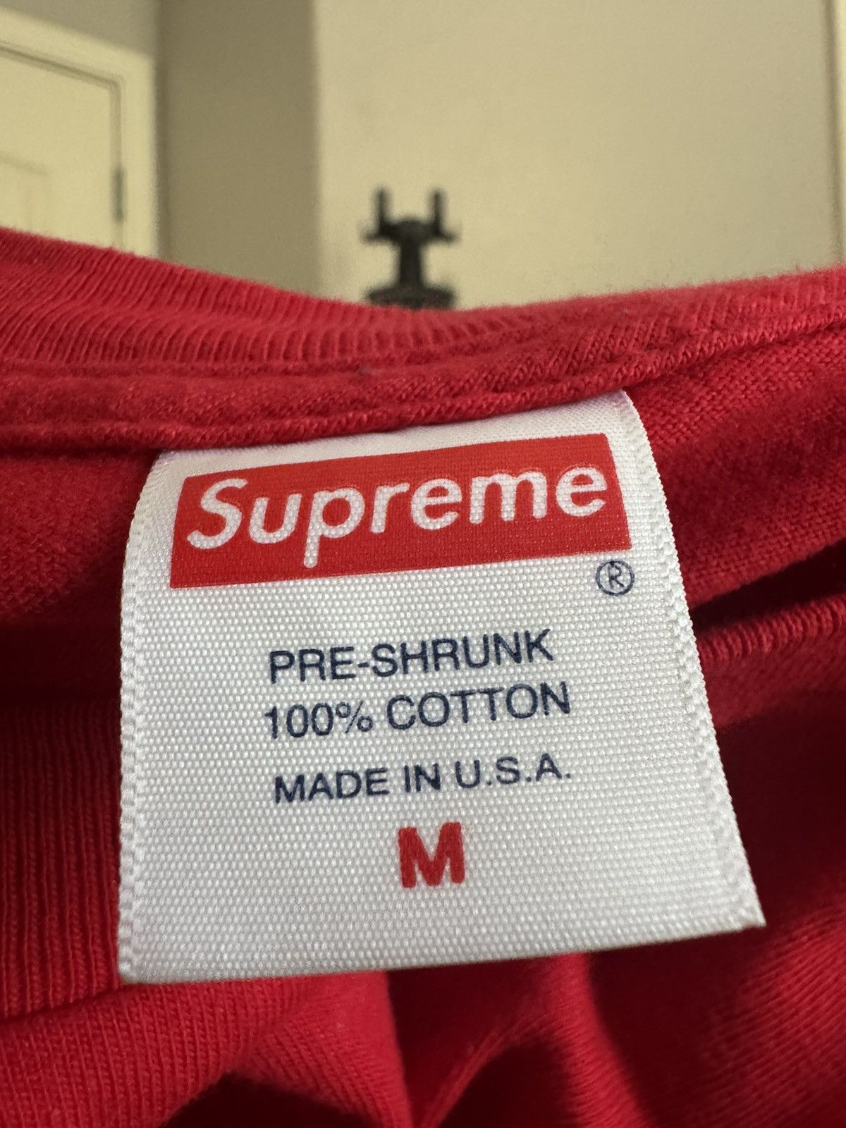 Supreme Supreme Hard Goods Tee Red SS19 Size M New Size US M / EU 48-50 / 2 - 3 Thumbnail