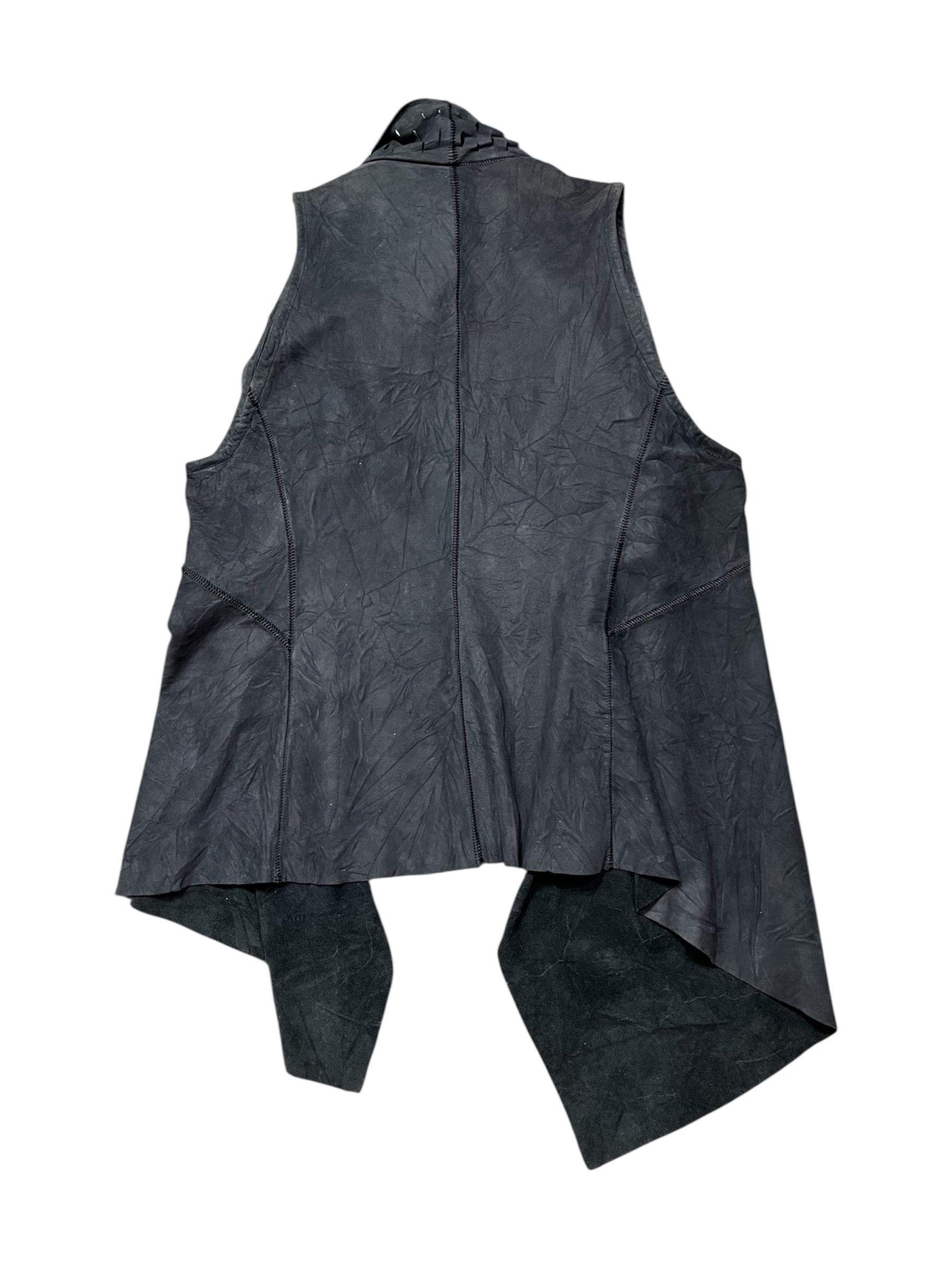 Isaac Sellam Experience Isaac sellam experience vest cut hole calfskin leather Size US M / EU 48-50 / 2 - 2 Thumbnail