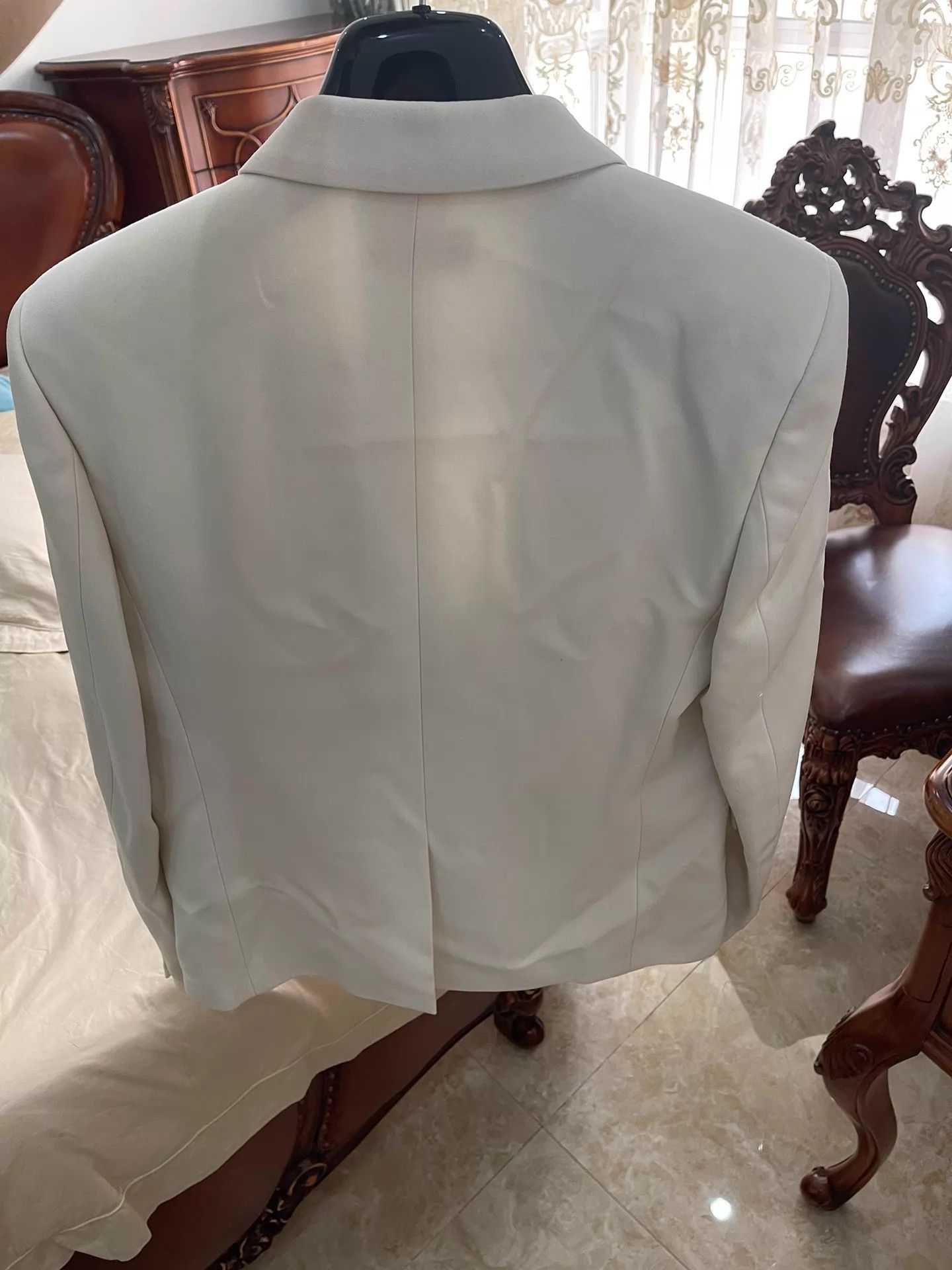 Saint Laurent Paris SAINT LAURENT New Blazer 52 (Horn Buttons) Without Tags Size 52R - 3 Thumbnail