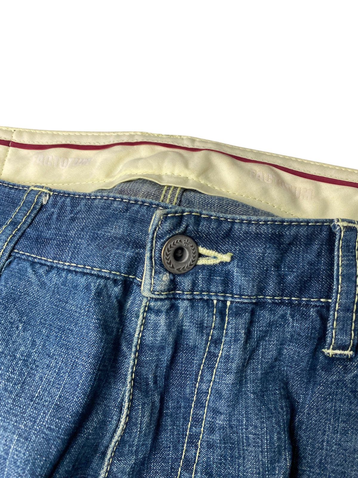 FACTOTUM 2000'e Factotum Flared Carpenter Buckle Denim Size US 30 / EU 46 - 5 Thumbnail