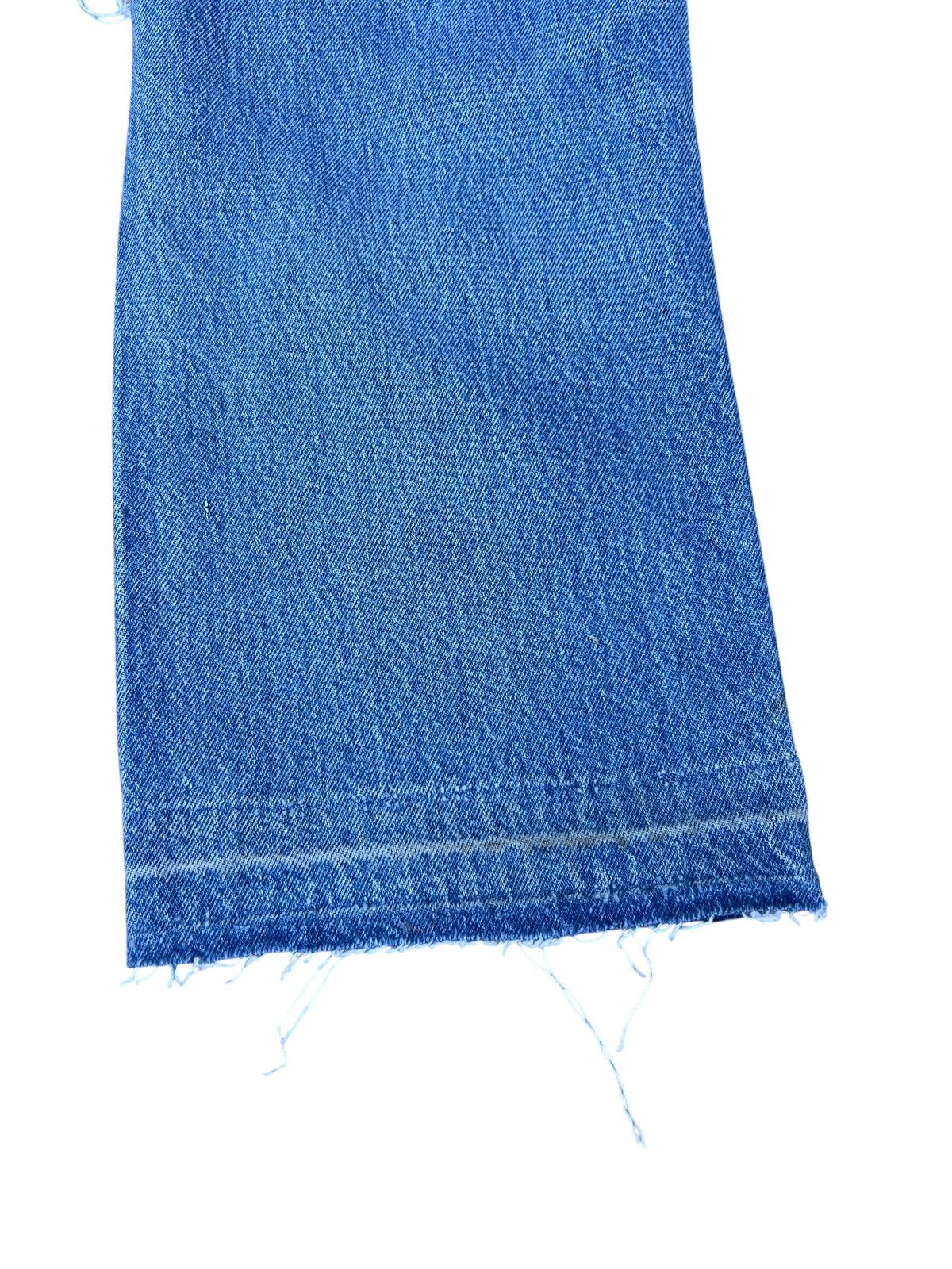 Levi's Vintage 80s Levi’s 501 Usa Distress Rips Denim Cropped Jeans Size US 29 - 13 Thumbnail