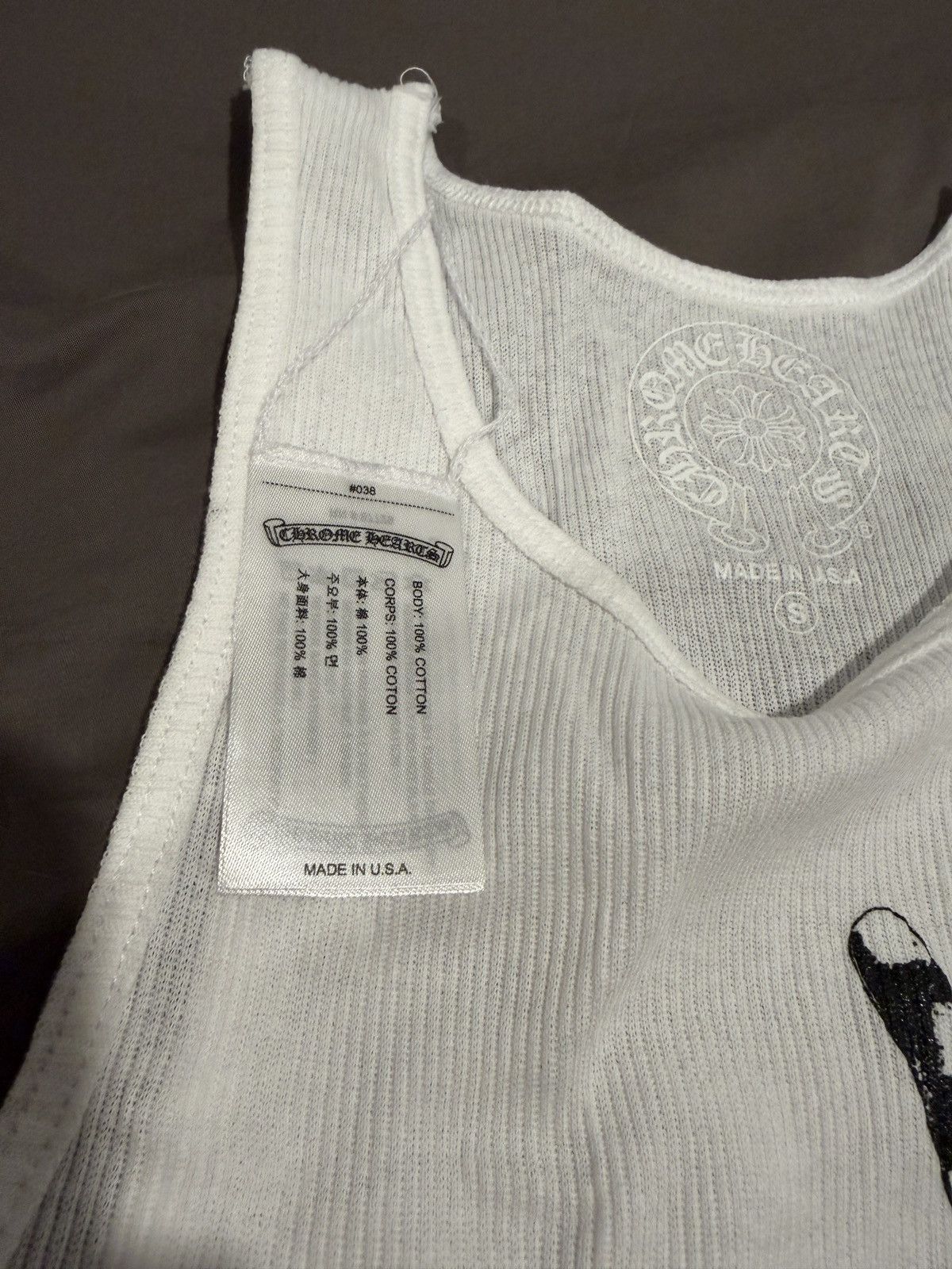 Chrome Hearts RICHARD STARK FU CHROME HEARTS TANKTOP Size S / US 4 / IT 40 - 3 Thumbnail