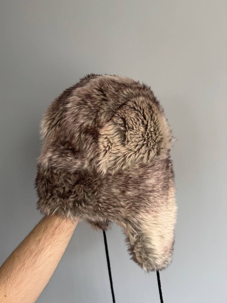 Japanese Brand Vintage Fuzzy Ushanka Beanie Hat Faux Fur Size ONE SIZE - 6 Thumbnail