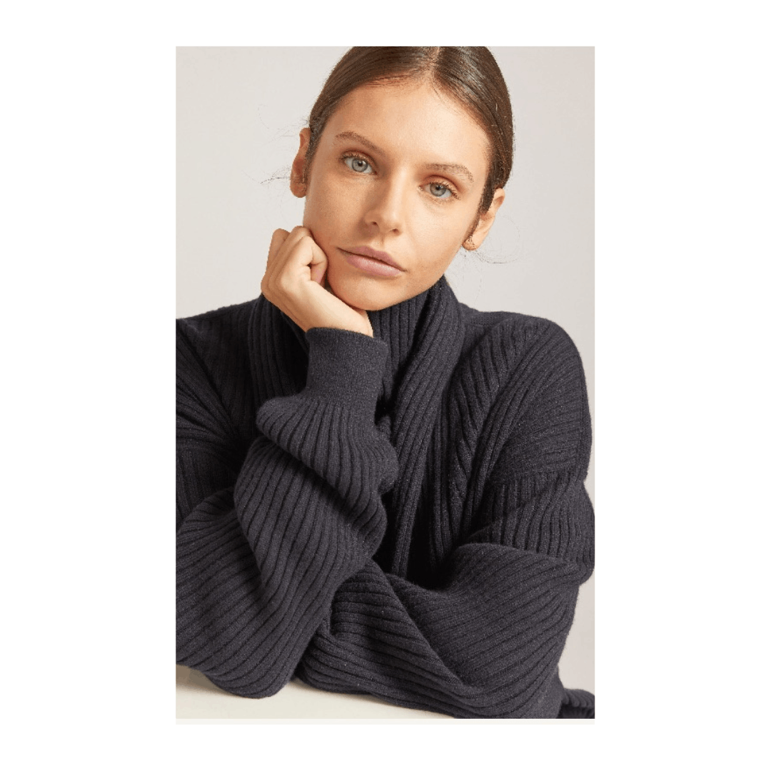 Loro Piana o1srvl11e1224 Mellbreak Cardigan in Navy Blue Size XS / US 0-2 / IT 36-38 - 3 Thumbnail
