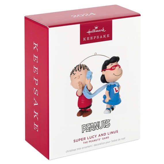 Peanuts Hallmark 2024 Super Lucy and Linus, The Peanuts Gang Size ONE SIZE - 1 Thumbnail