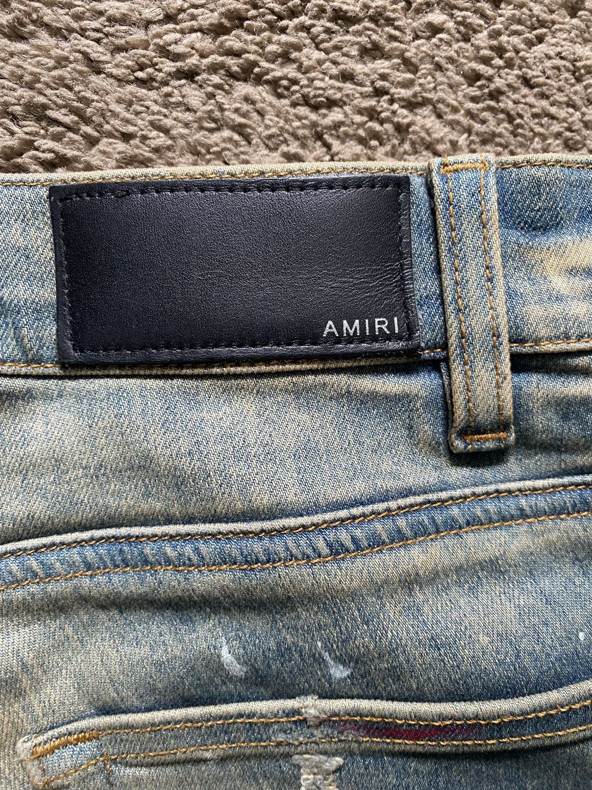 Amiri Amiri paint splatter jeans Size US 31 - 7 Thumbnail