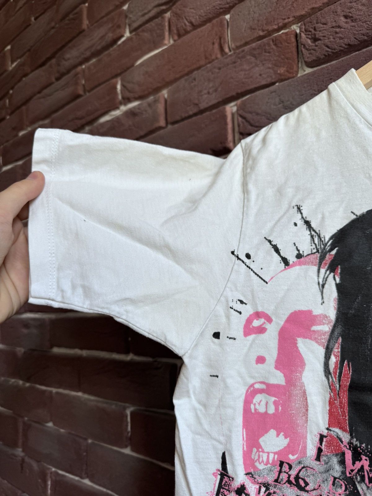 Band Tees Rare Vintage 00s Marilyn Manson Tour Metal Band Tee White M Size US M / EU 48-50 / 2 - 6 Thumbnail