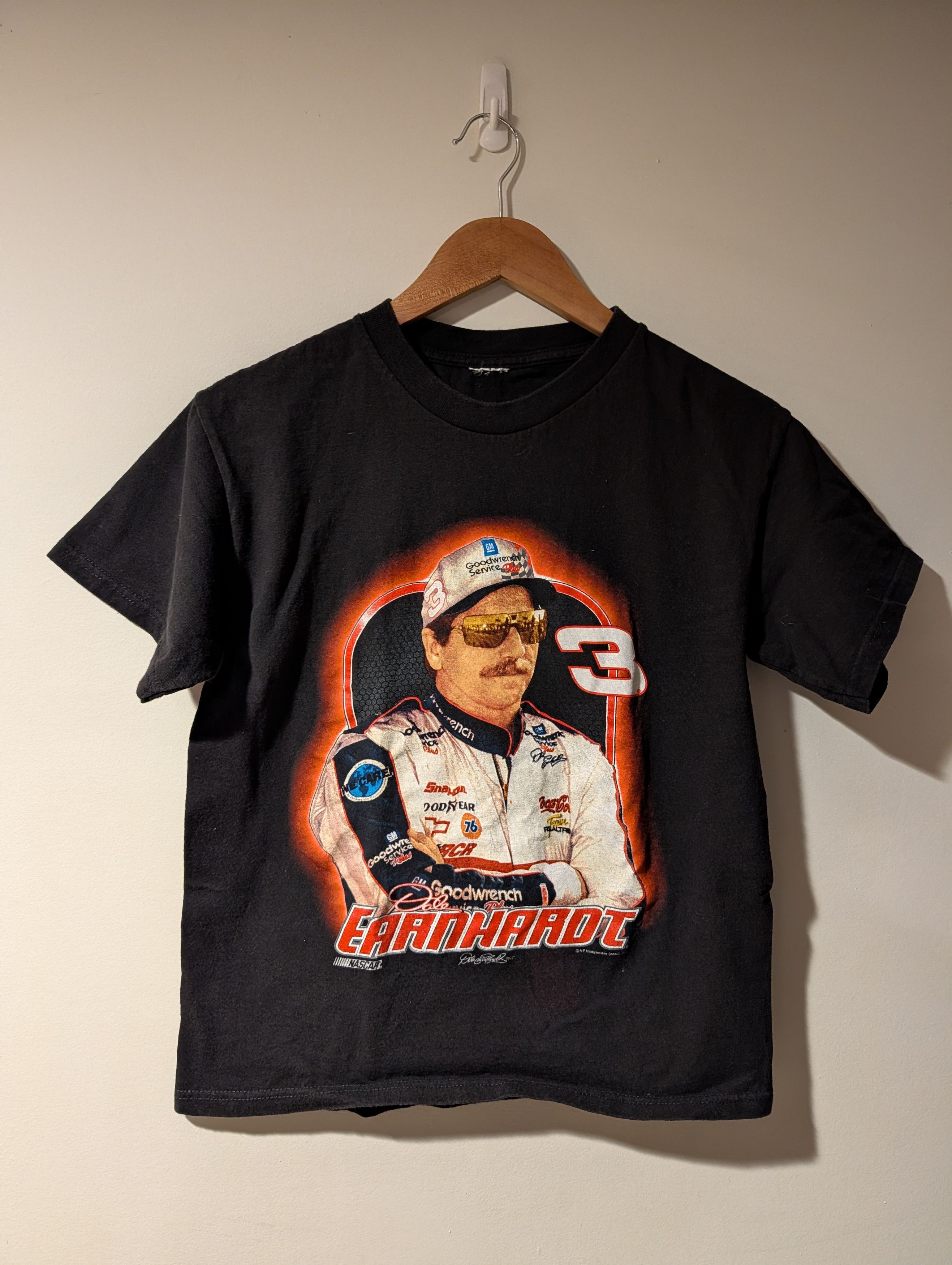 NASCAR Vintage 90s Dale Earnhardt Racing Kids Large T-Shirt Size US L / EU 52-54 / 3 - 1 Thumbnail