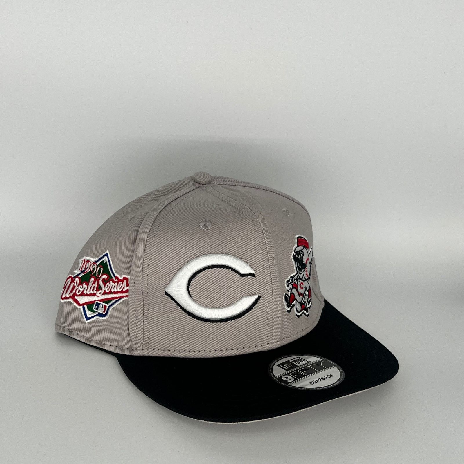 New Era Gray Black Cincinnati Reds '90 All Star World Series New Era Size ONE SIZE - 1 Thumbnail