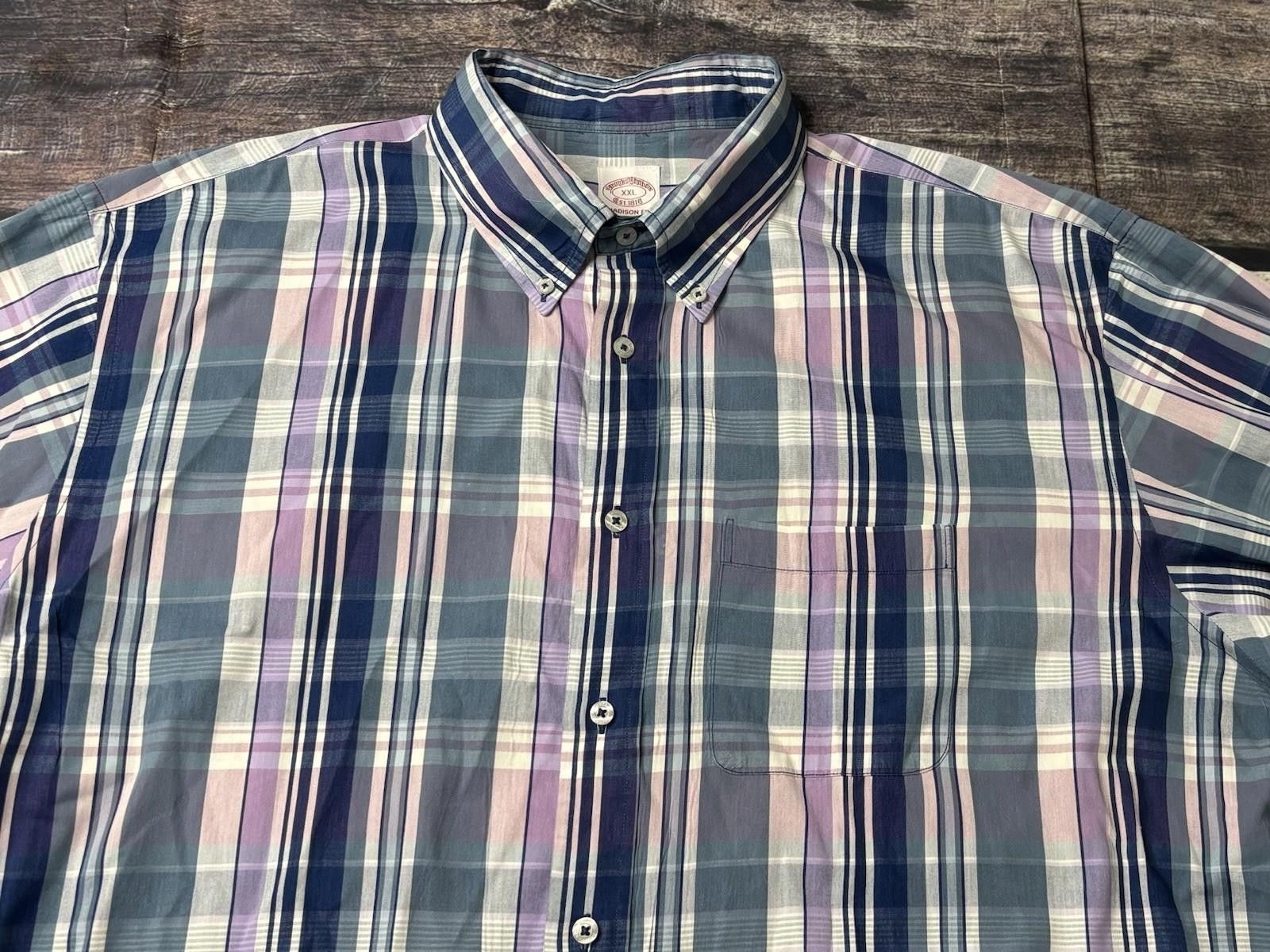 Brooks Brothers Brooks Brothers The Original Polo Shirt Mens 2XL Madison Fit Size US XXL / EU 58 / 5 - 4 Thumbnail