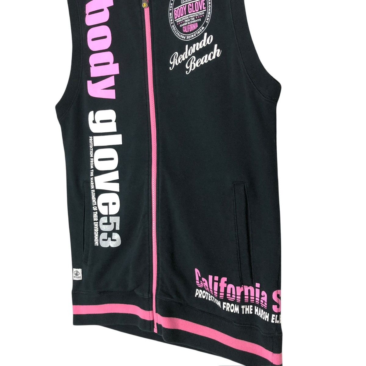 Vintage Body Glove Tank Top Vest Hoodie Streetwear Designer