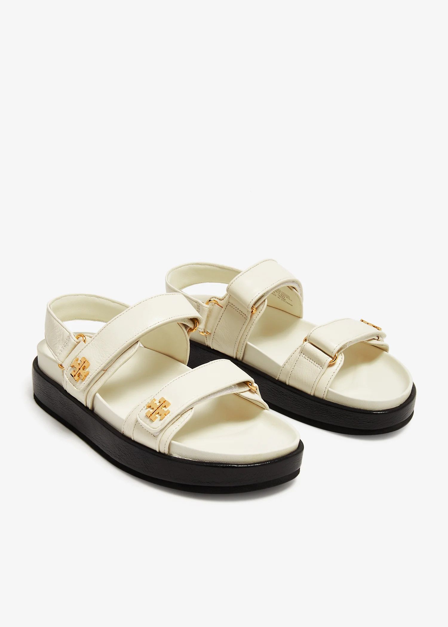Tory Burch o1s22i1n1024 Kira Sport Sandals in White Size US 8 / IT 38 - 5 Thumbnail