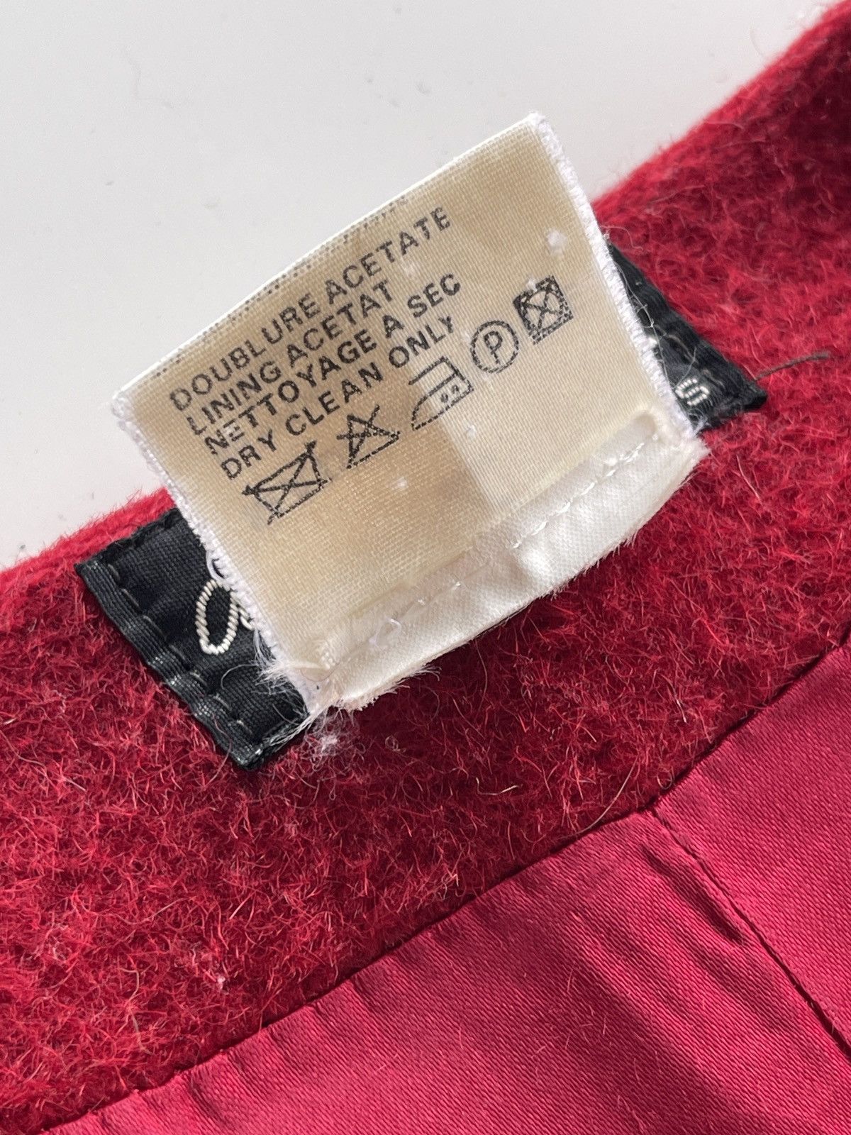 agnes b. Agnes B. Mohair Button Less Open Trench Coat Size L / US 10 / IT 46 - 8 Thumbnail