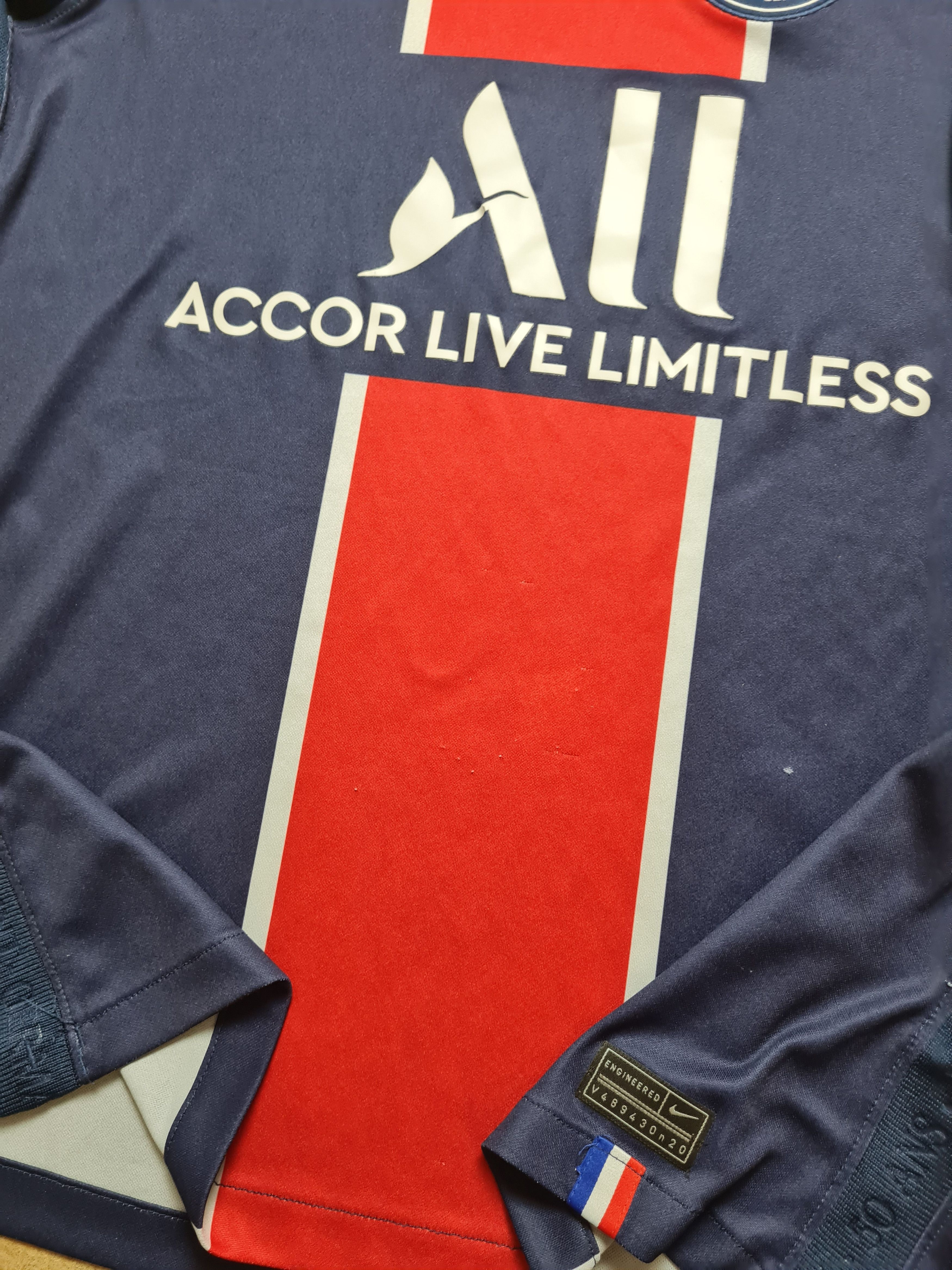Nike JERSEY NIKE PARIS SAINT-GERMAIN 2020/21 HOME SHIRT PSG Size US M / EU 48-50 / 2 - 25 Thumbnail