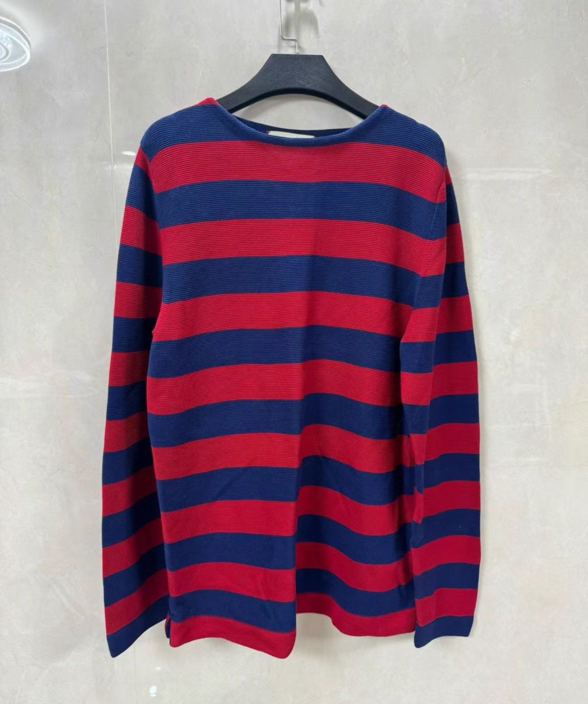 Gucci Gucci Long sleeves printed with letters behind the stripes Size US M / EU 48-50 / 2 - 1 Thumbnail