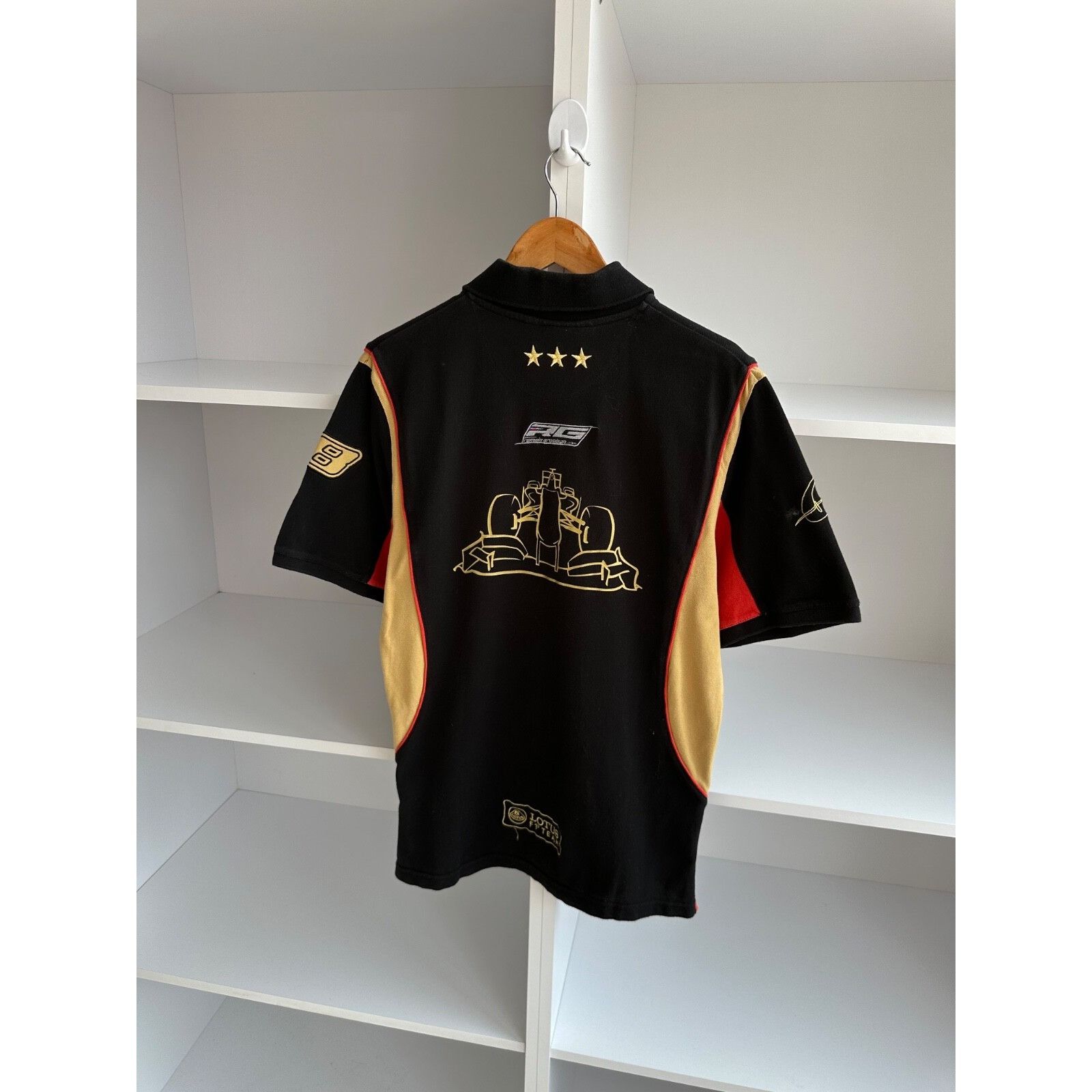 Formula 1 VTG Roman Grosjean Lotus Racing Formula 1 Polo T-shirt Size US S / EU 44-46 / 1 - 8 Thumbnail