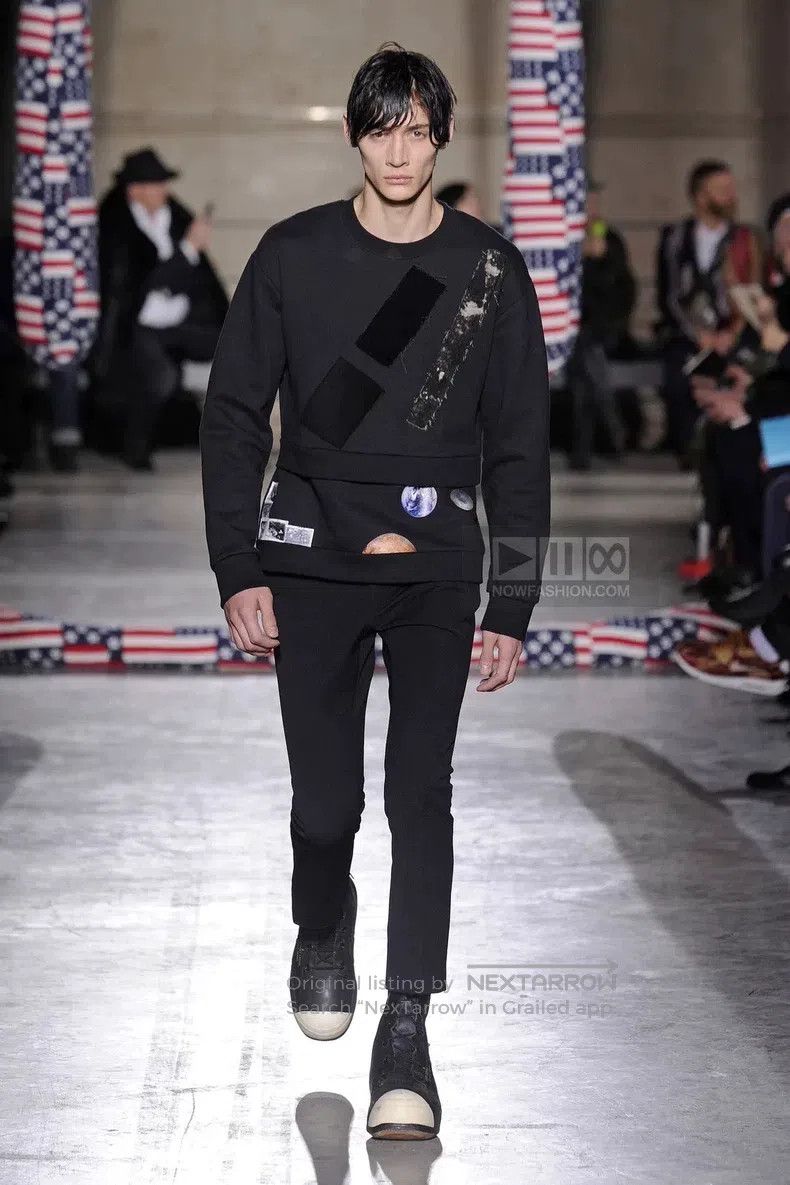Raf Simons Raf Simons Black planet sweatshirt Size US M / EU 48-50 / 2 - 1 Thumbnail