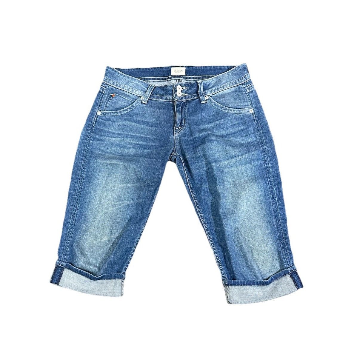 Hudson Vintage Hudson USA Made Denim Shorts Jorts Summer Beach Size US 28 / EU 44 - 1 Thumbnail