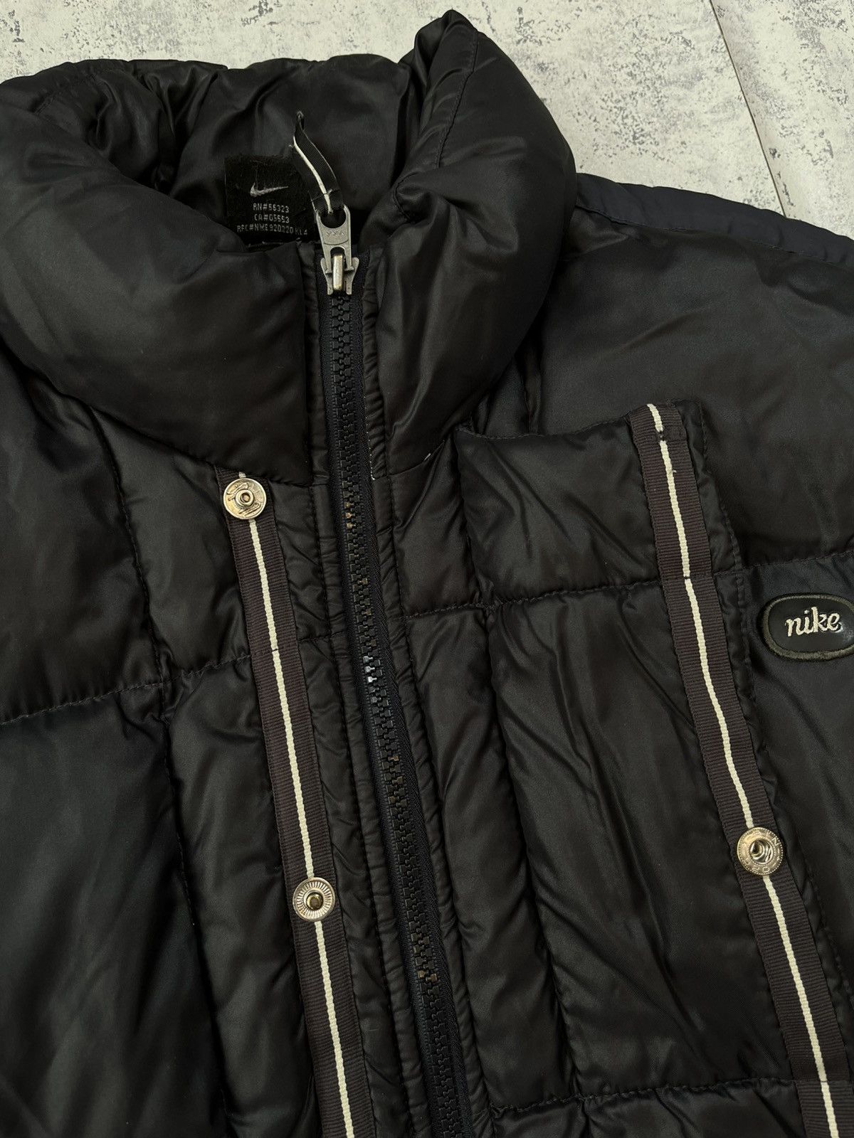 Nike × Vintage 90’s NIKE VINTAGE RETRO DOWN PUFFER JACKET SWOOSH SPELLOUT Size US M / EU 48-50 / 2 - 8 Thumbnail