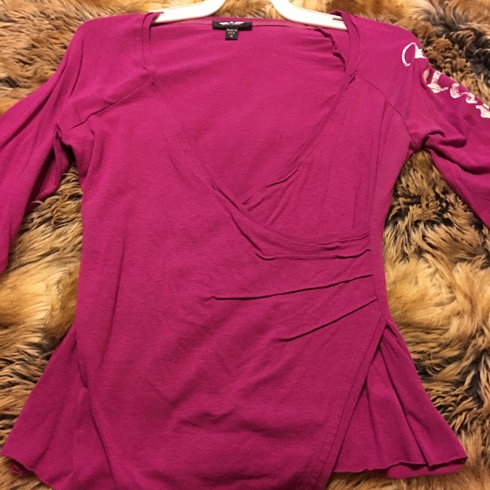 Bebe Bebe Sport fuchsia pink casual soft light top Size M / US 6-8 / IT 42-44 - 3 Thumbnail