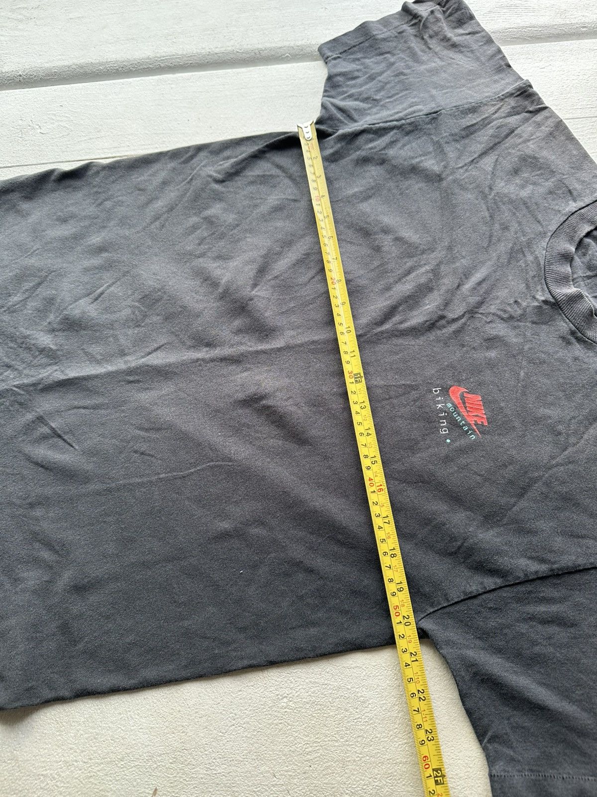 Nike 🚨NIKE MOUNTAIN BIKING single stitch VNTG T Shirt Big Logo Size US M / EU 48-50 / 2 - 14 Thumbnail