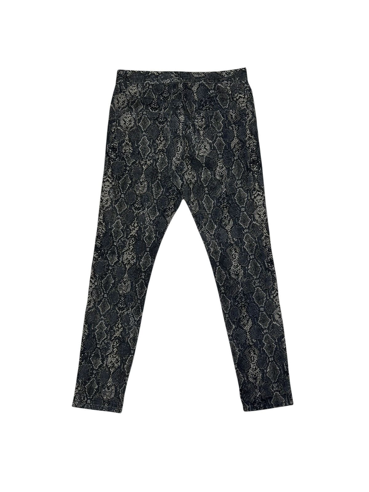 Needles S/S 21 Skinny Python Printed Denim Size US 30 / EU 46 - 2 Thumbnail