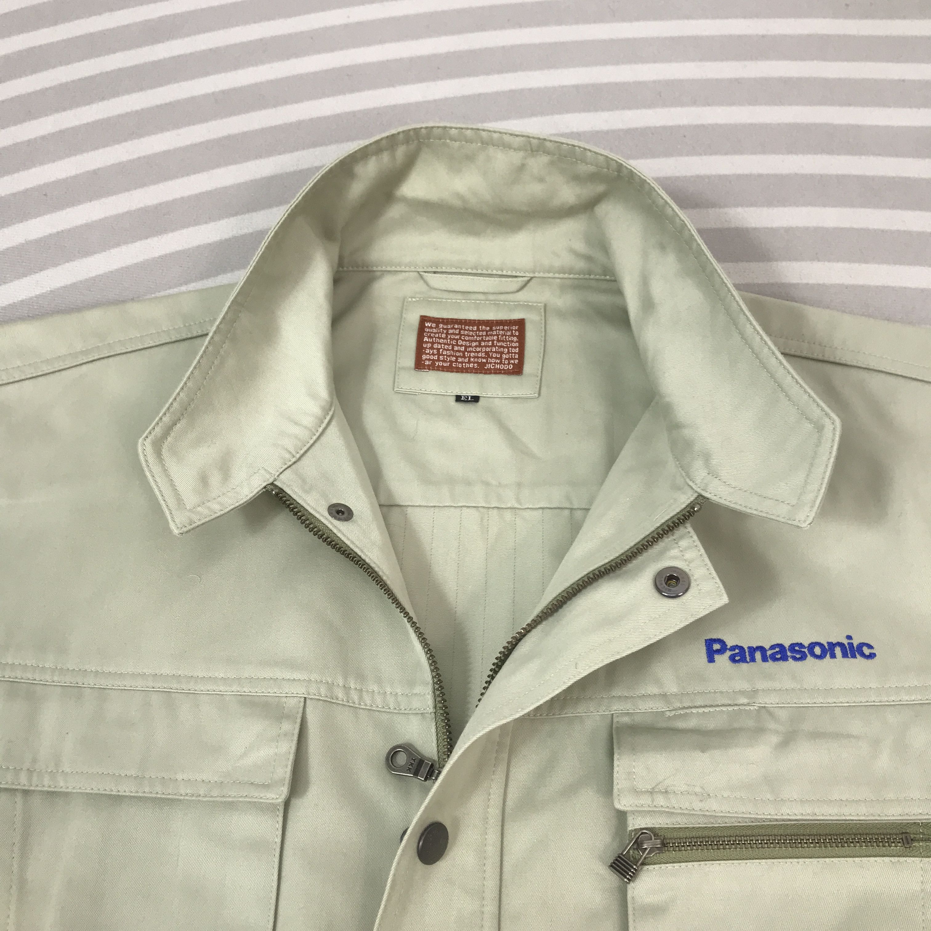 Japanese Brand Vintage Panasonic Work Japan Jacket K61B24 Size US L / EU 52-54 / 3 - 8 Thumbnail
