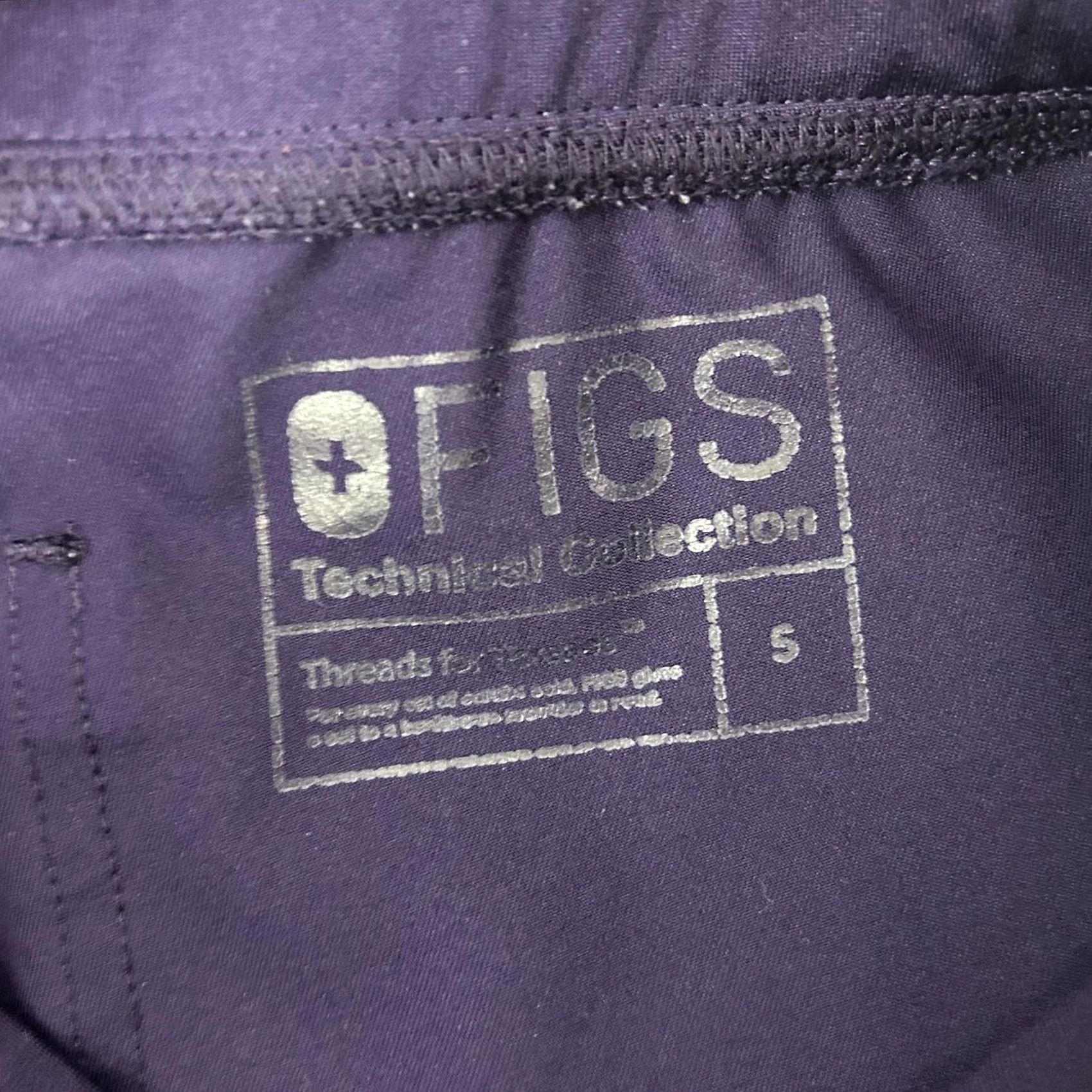 Vintage FIGS Scrub Pants Mens Small Purple Technical Collection Drawstring Pockets Size US 29 - 4 Thumbnail