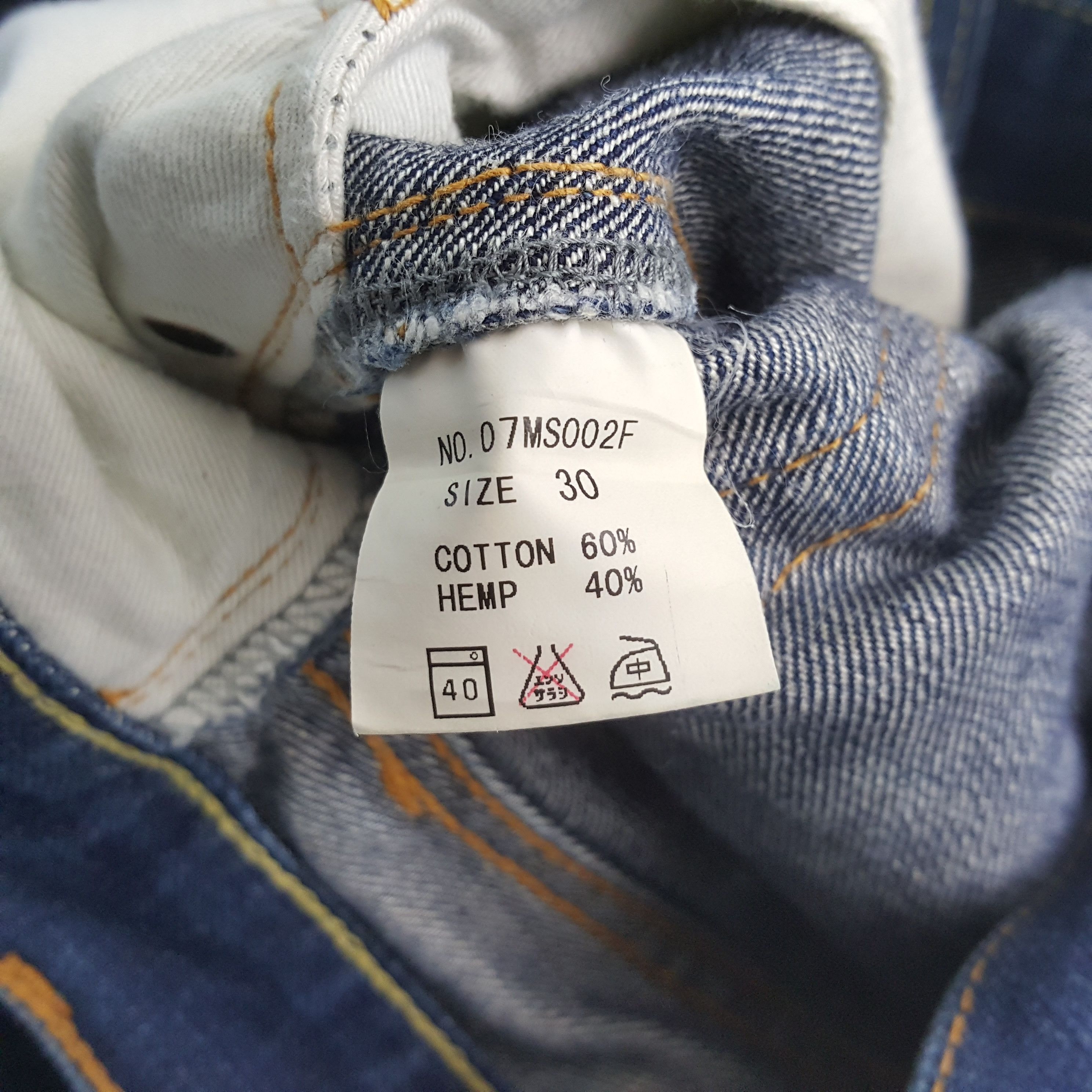 Futura Vintage Futura Japanese Fashion Brand Denim Jeans RR14 Size US 30 / EU 46 - 15 Thumbnail
