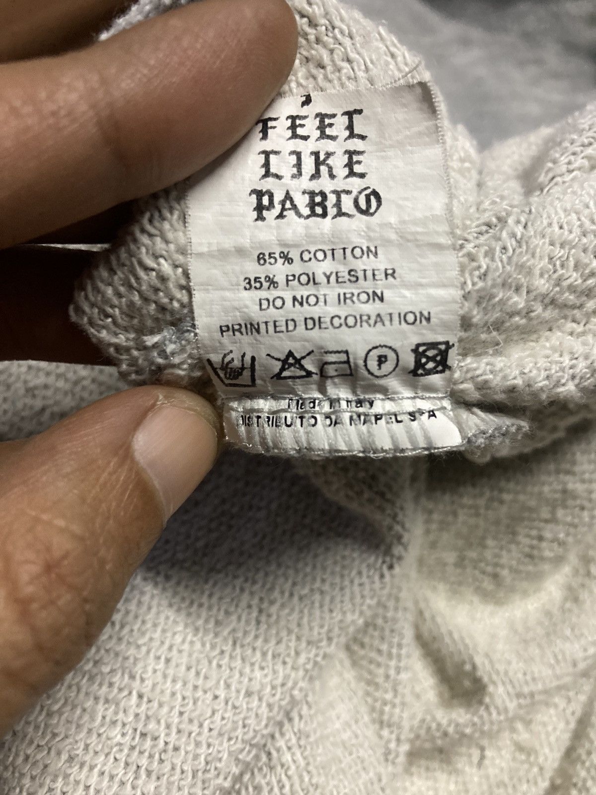 Kanye West Kanye West Merch I Feel Like Pablo Grey Sweatshirt Size US M / EU 48-50 / 2 - 6 Thumbnail