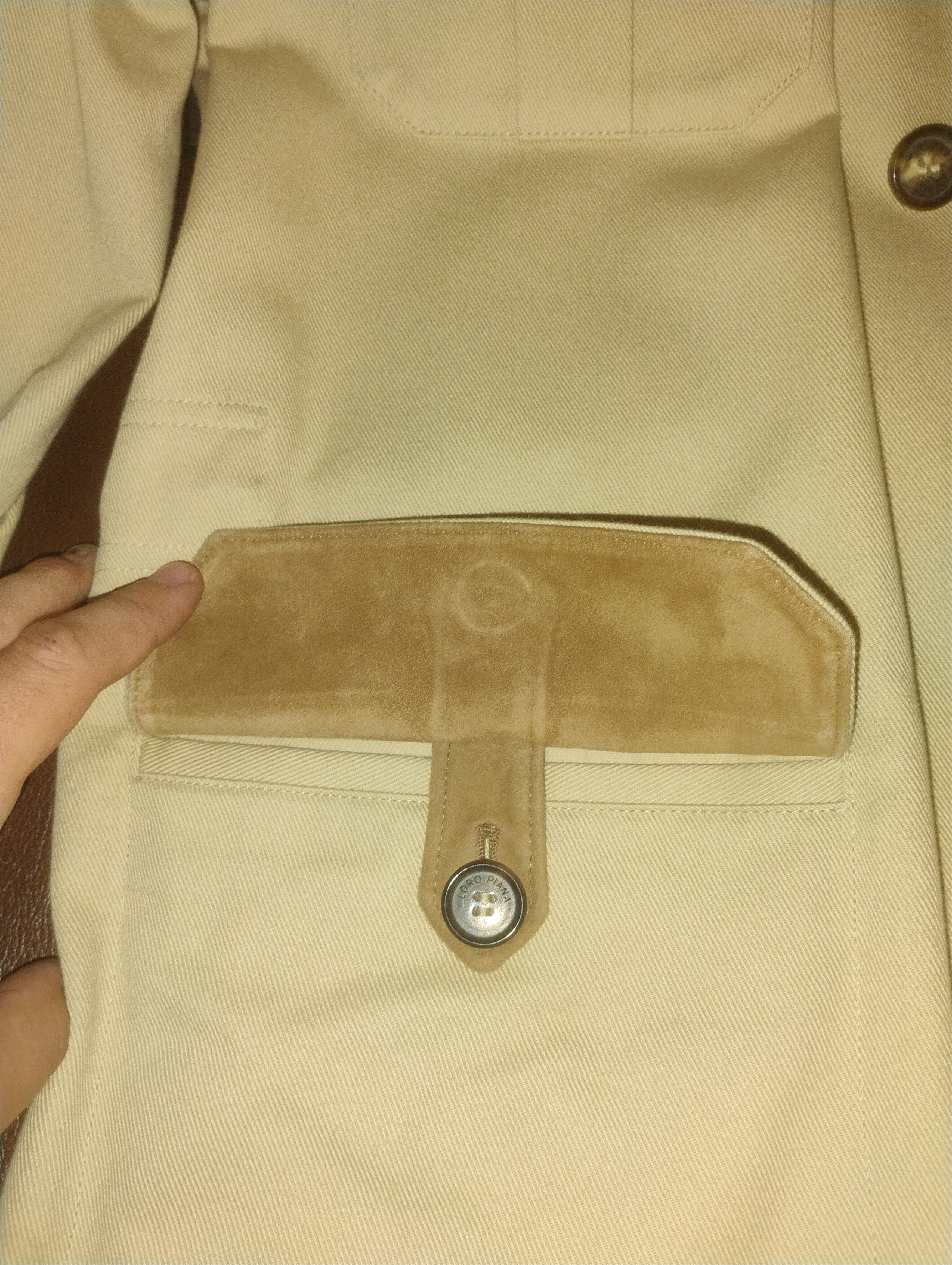 Loro Piana Lori Piana Safari jacket 100% Cotton Size US XL / EU 56 / 4 - 5 Thumbnail
