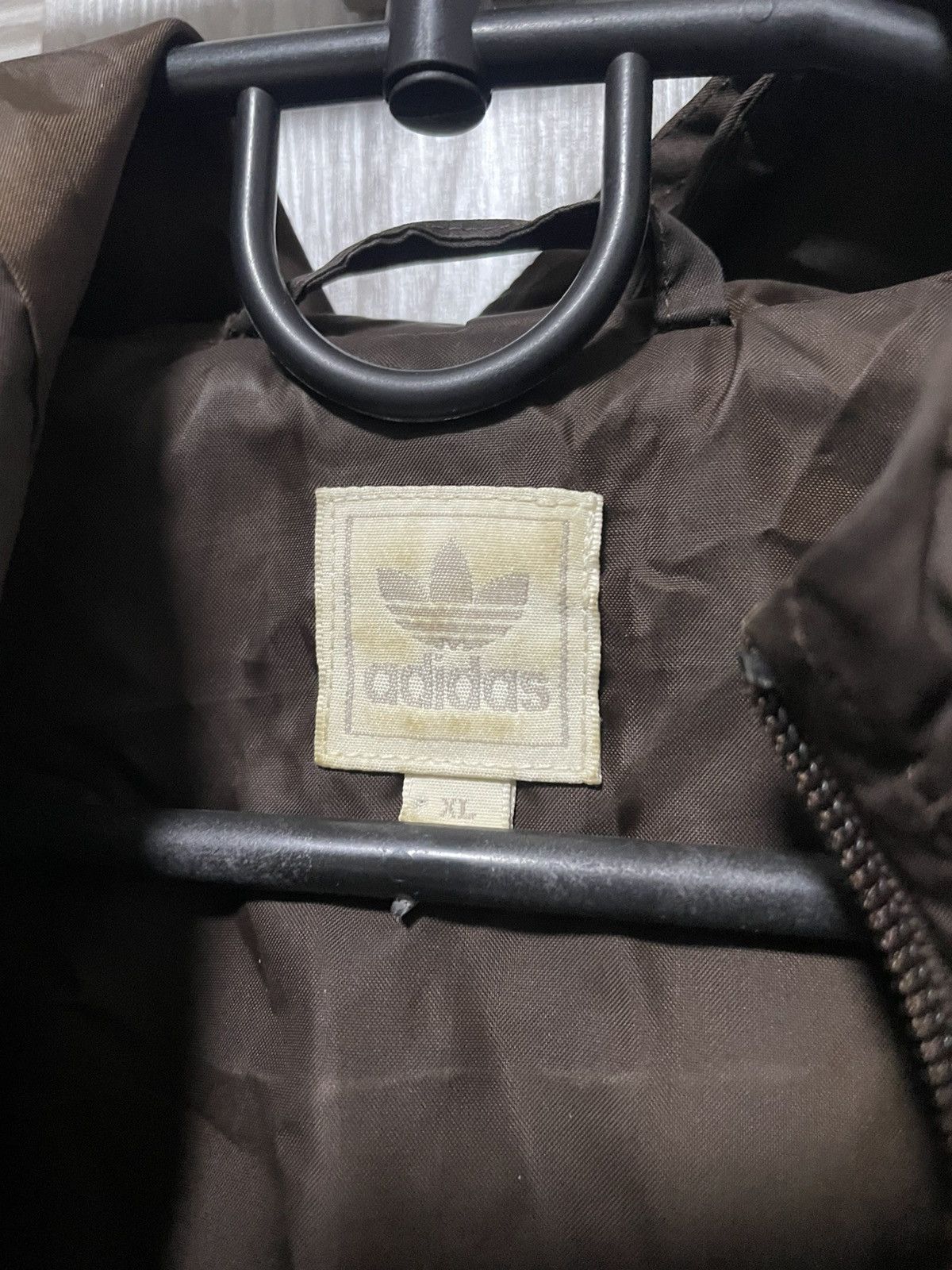 Adidas × Vintage Vintage 2006 Adidas Nylon Windbreaker Brown Jacket Y2K Size US XL / EU 56 / 4 - 15 Thumbnail
