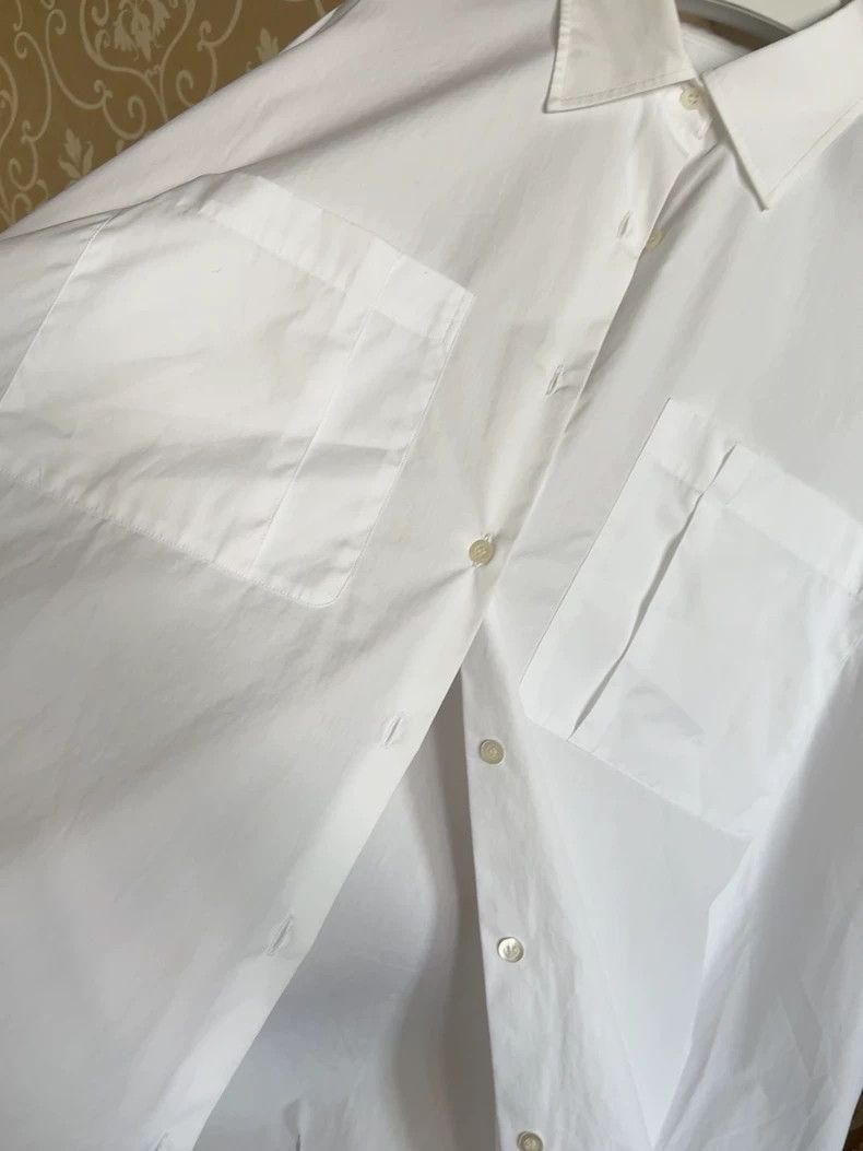 Dries Van Noten dries van noten white blouse 2505-Nextarrow Size US XS / EU 42 / 0 - 3 Thumbnail