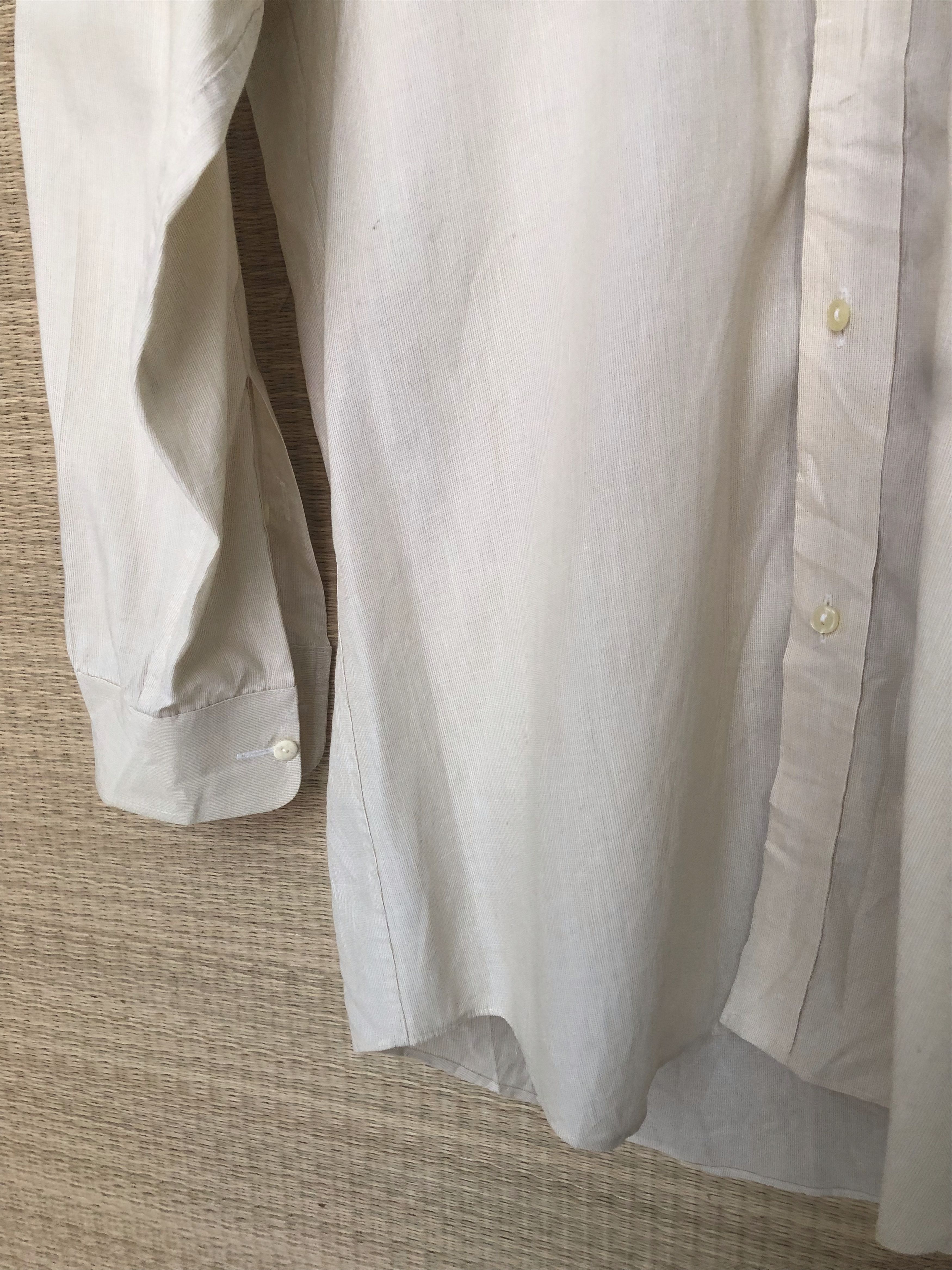 Issey Miyake oatmeal shirt Size US S / EU 44-46 / 1 - 2 Thumbnail
